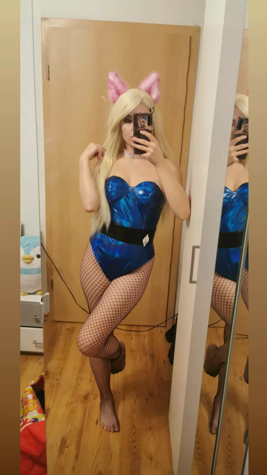 kda ahri bunny ver. cosplay by me <3