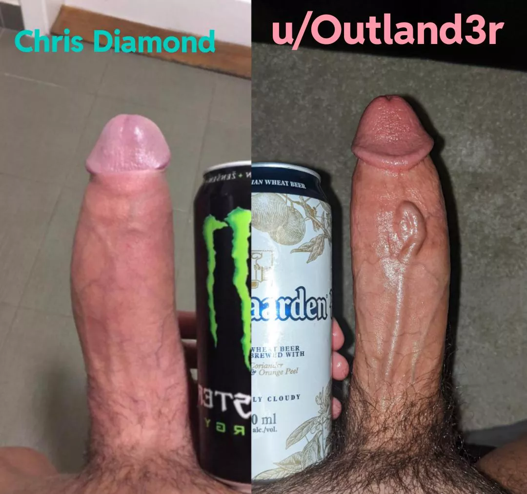 me vs. pornstar Chris Diamond 👀