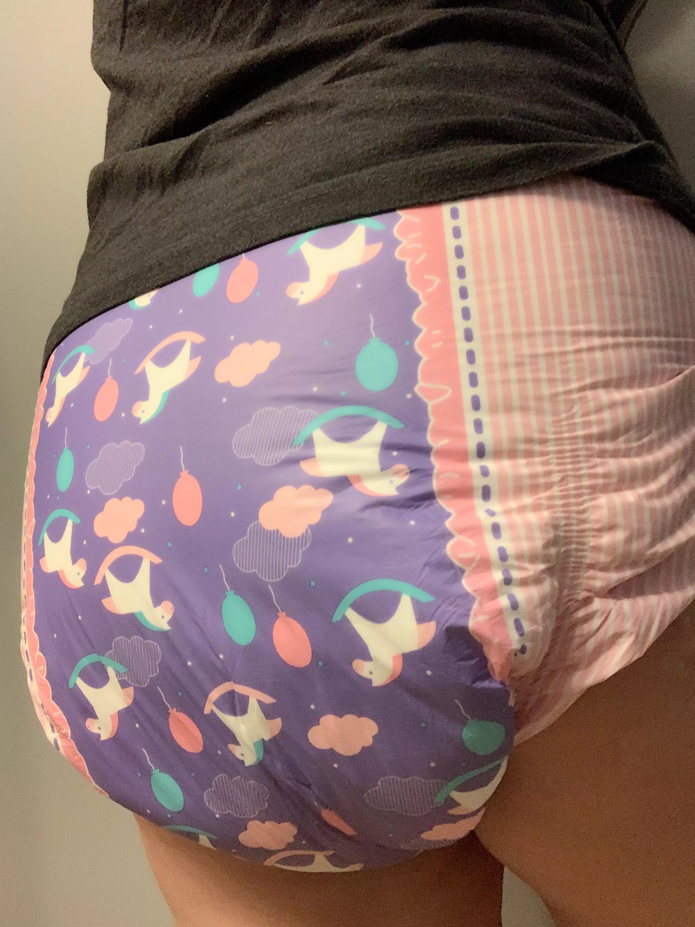 messed my diaper unexpectedly today, Iâ€™m sure it was just an accident though, right? ðŸ˜‡ðŸ™ˆ