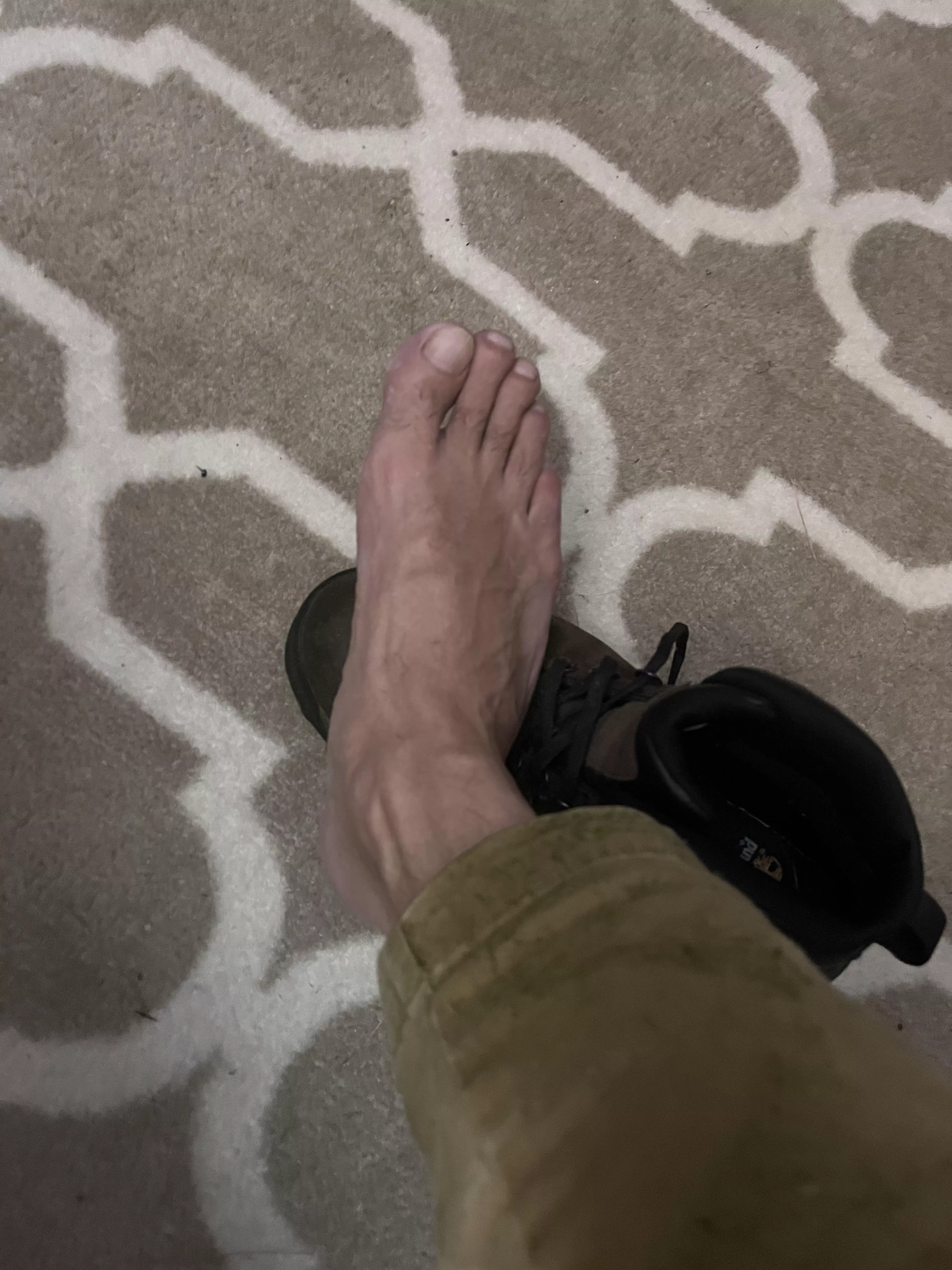 My foot