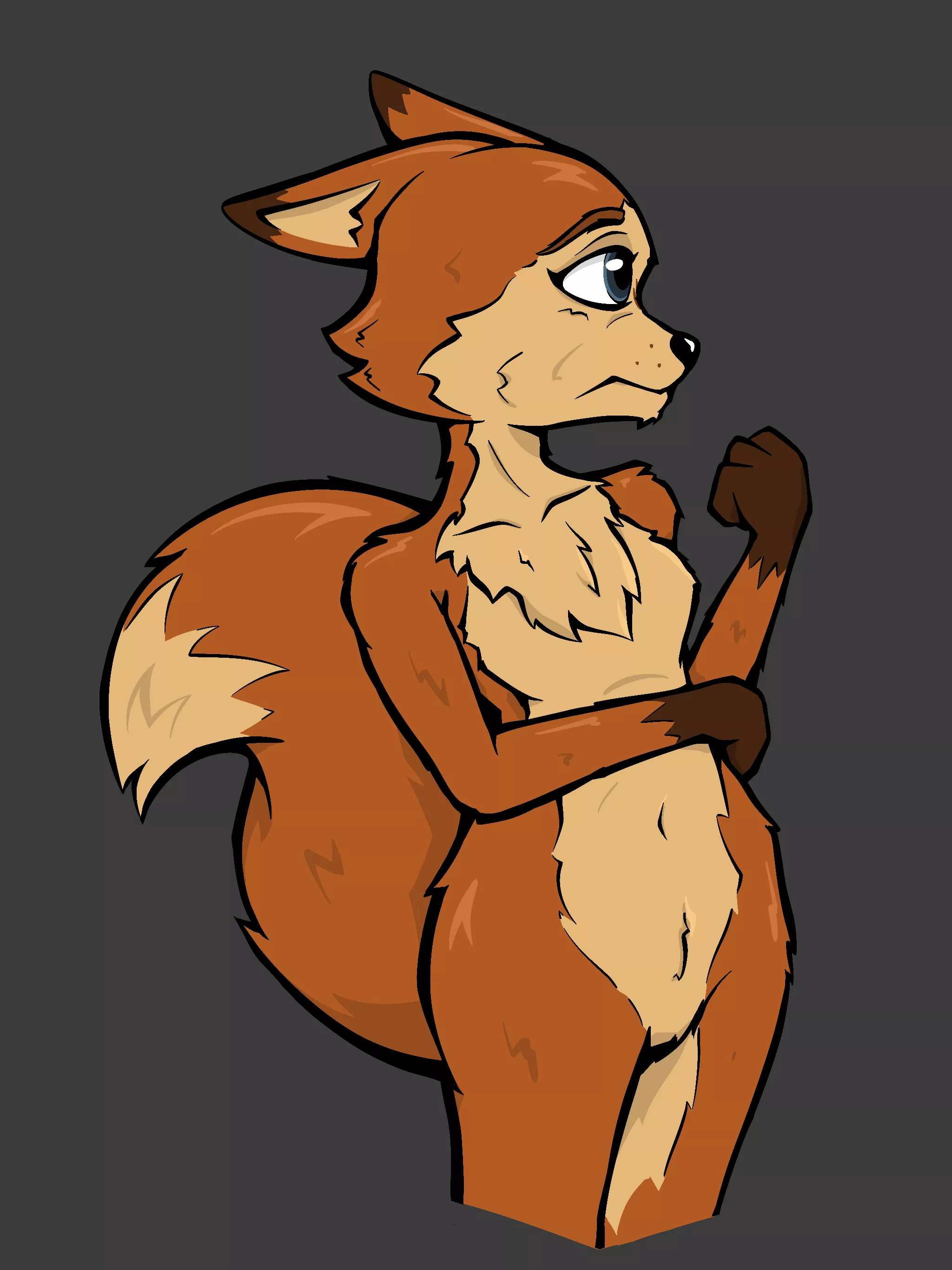 My Foxsona [OC] base!