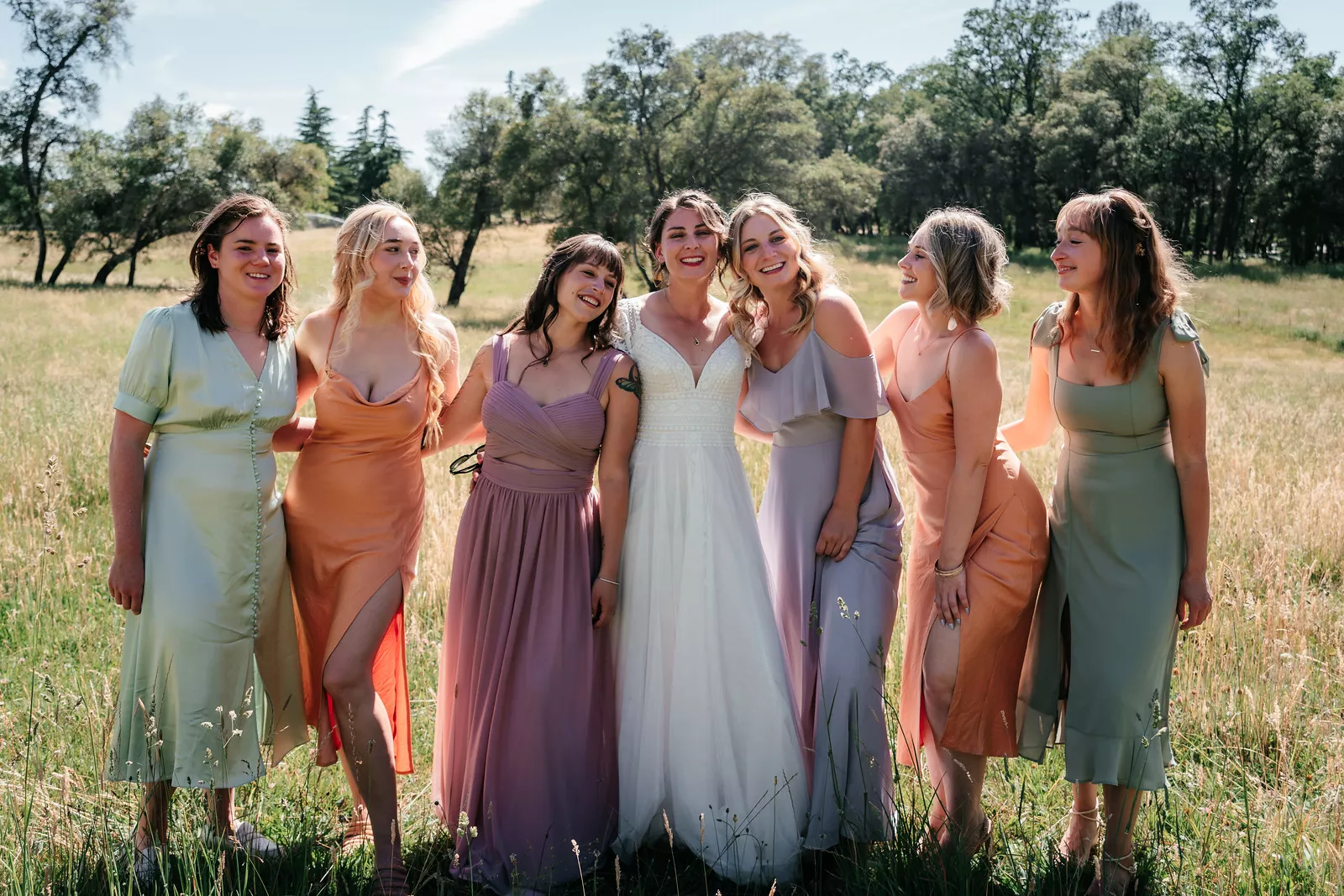 Rural Bridal Party