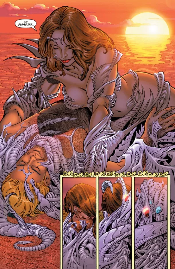 Sara and Jake [Witchblade (1995) #71]