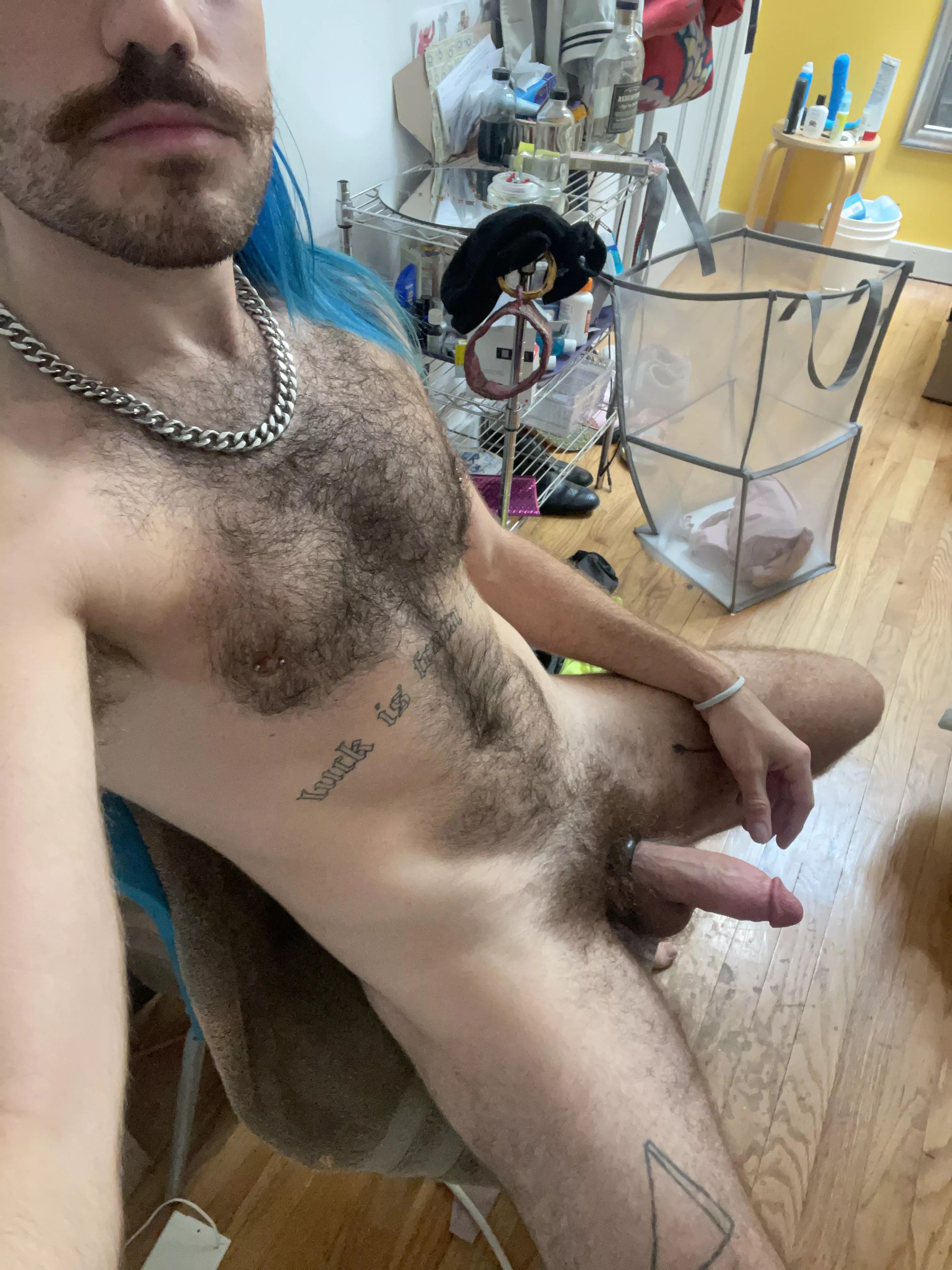 Whatâ€™s more of a handful the fur or the cock?