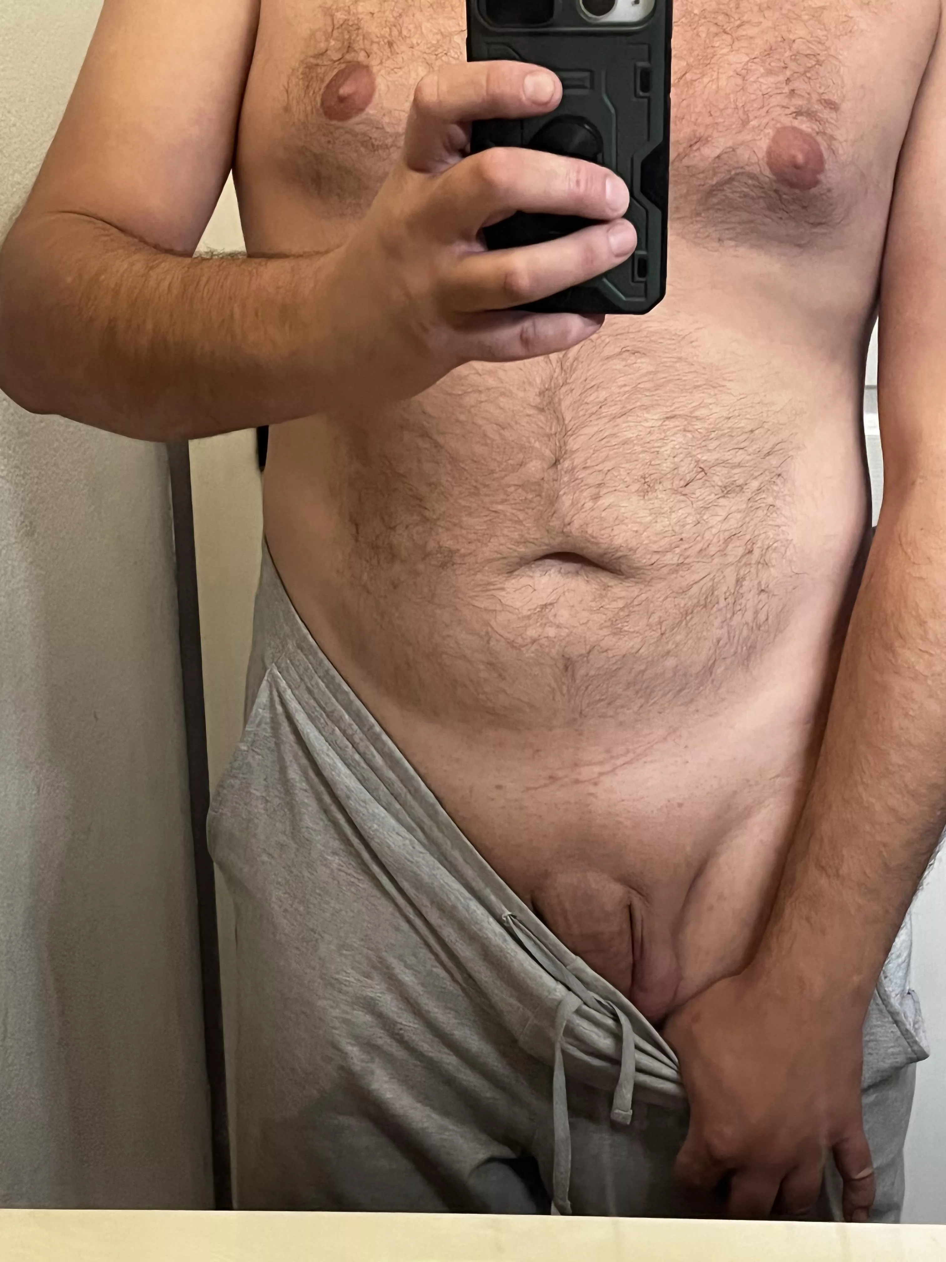 Who wants in the grey sweats. (45) dadbod