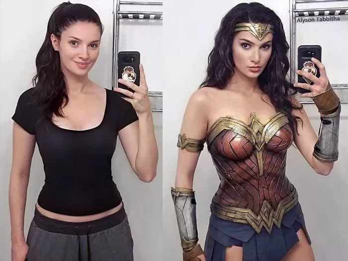 Alyson Tabbitha as Wonder woman