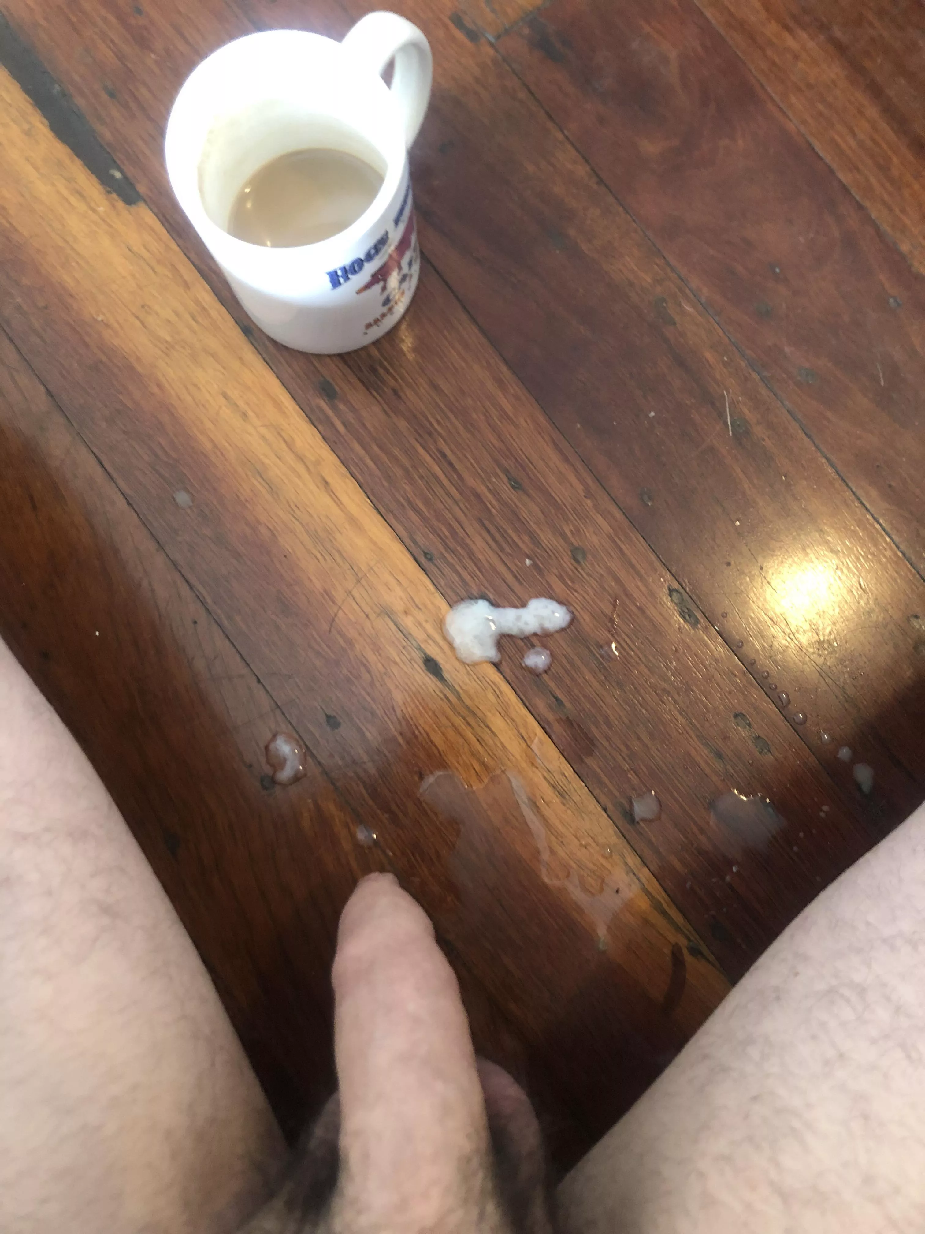 Fucked my coffee till I came 😋