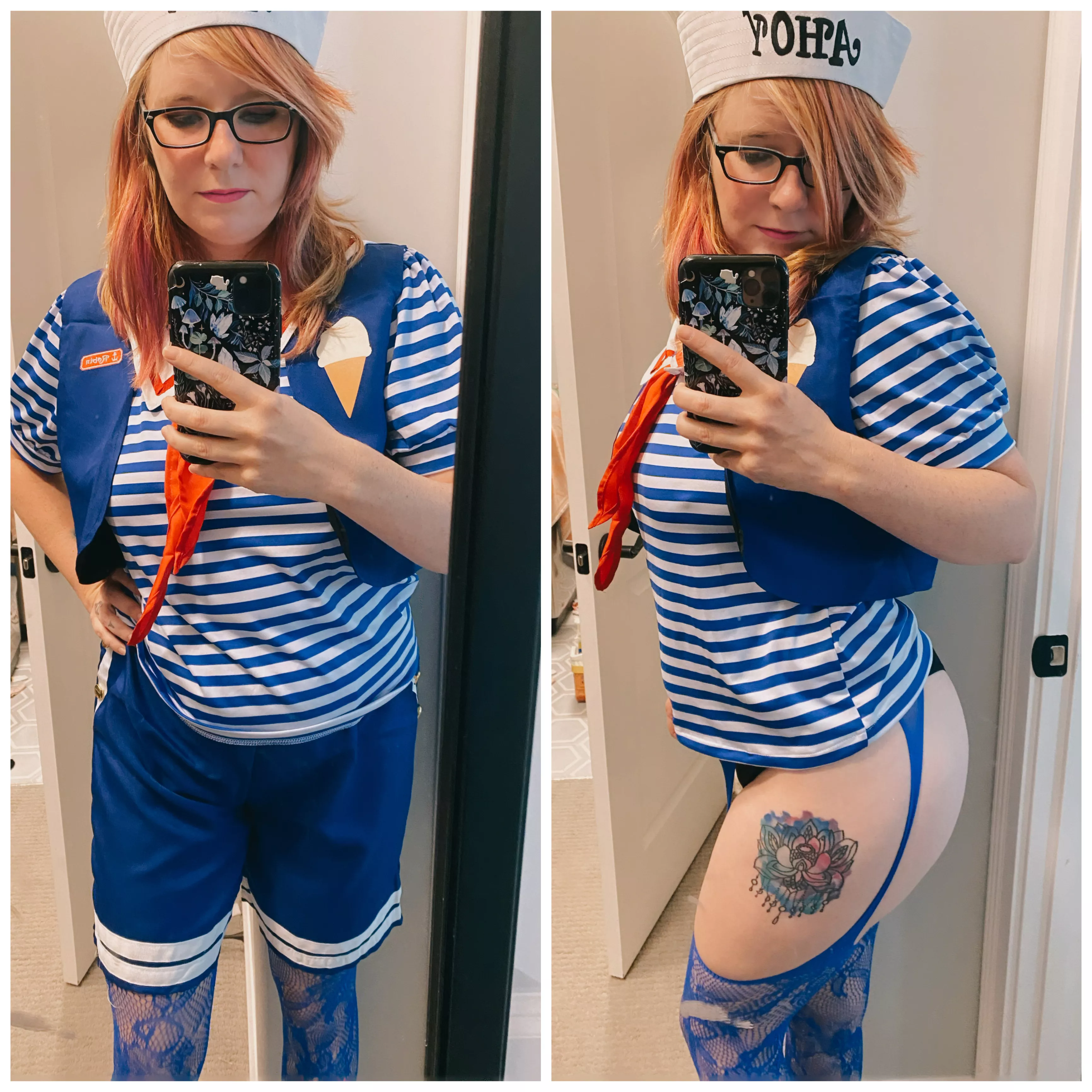 Gonna do some Stranger Things Scoops for Halloween but NO IDEA what to wear underneath [f]