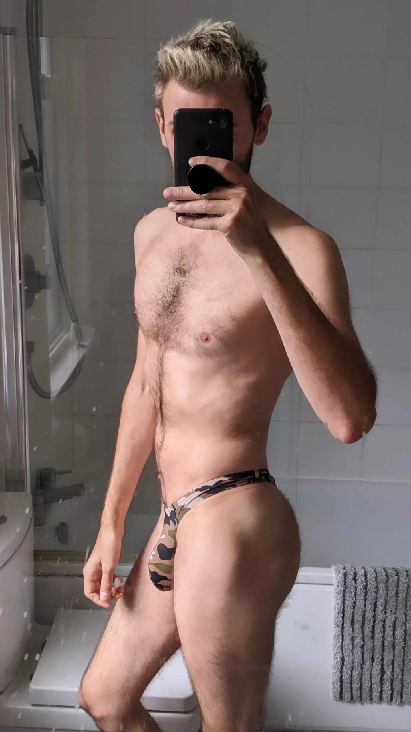 Obligatory photo of the new thong that arrived in the post this morning! Thoughts?