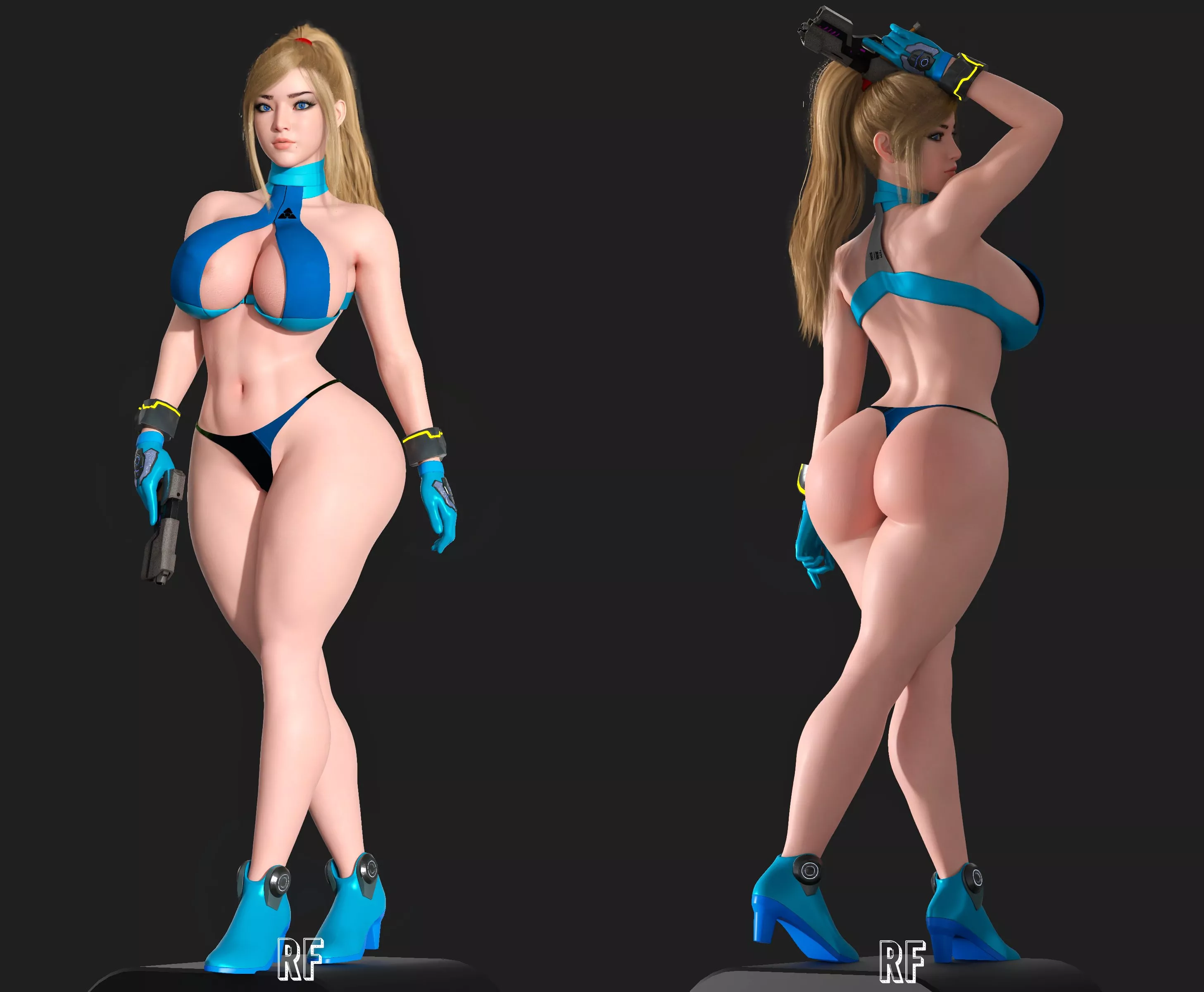 Samus (Rude Frog 3D)