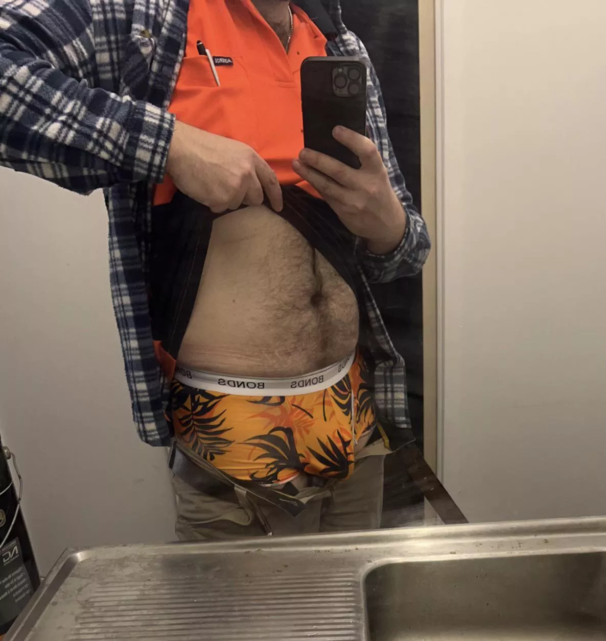 Showing off another new pair of underwear I got over the weekend