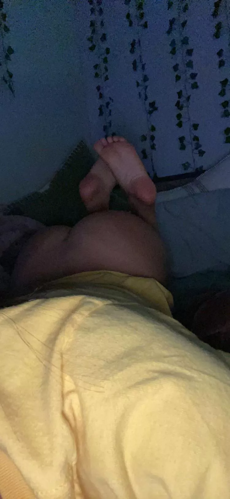 Suck my toes then bury your face in my ass