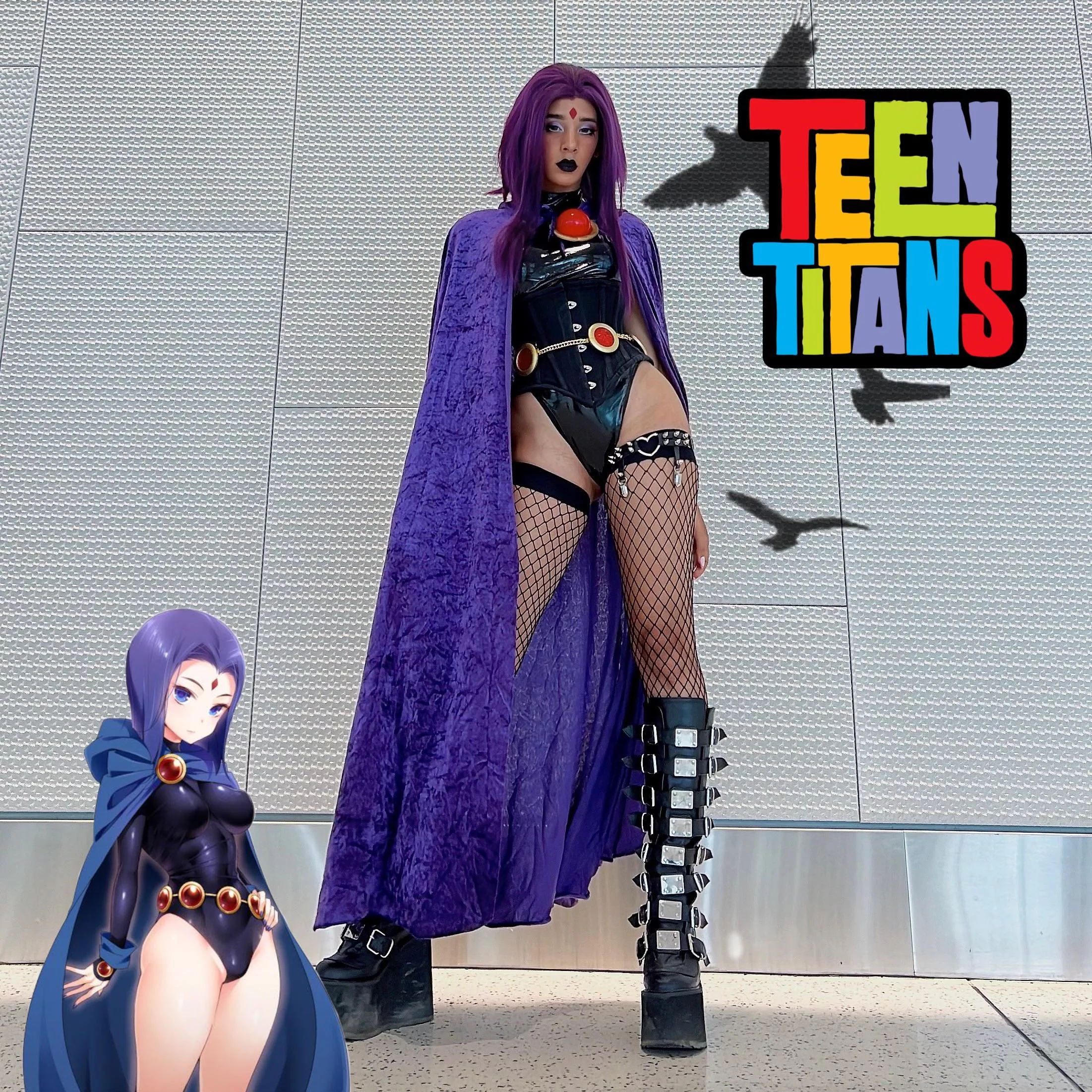 Teen Titans Raven by City Alien