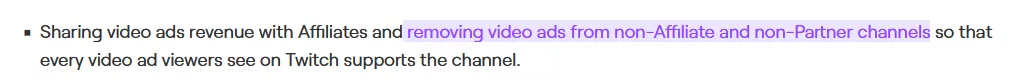 What's with all the ad misinformation on this sub? Non-Affiliate = No Ads on channel since 2019!