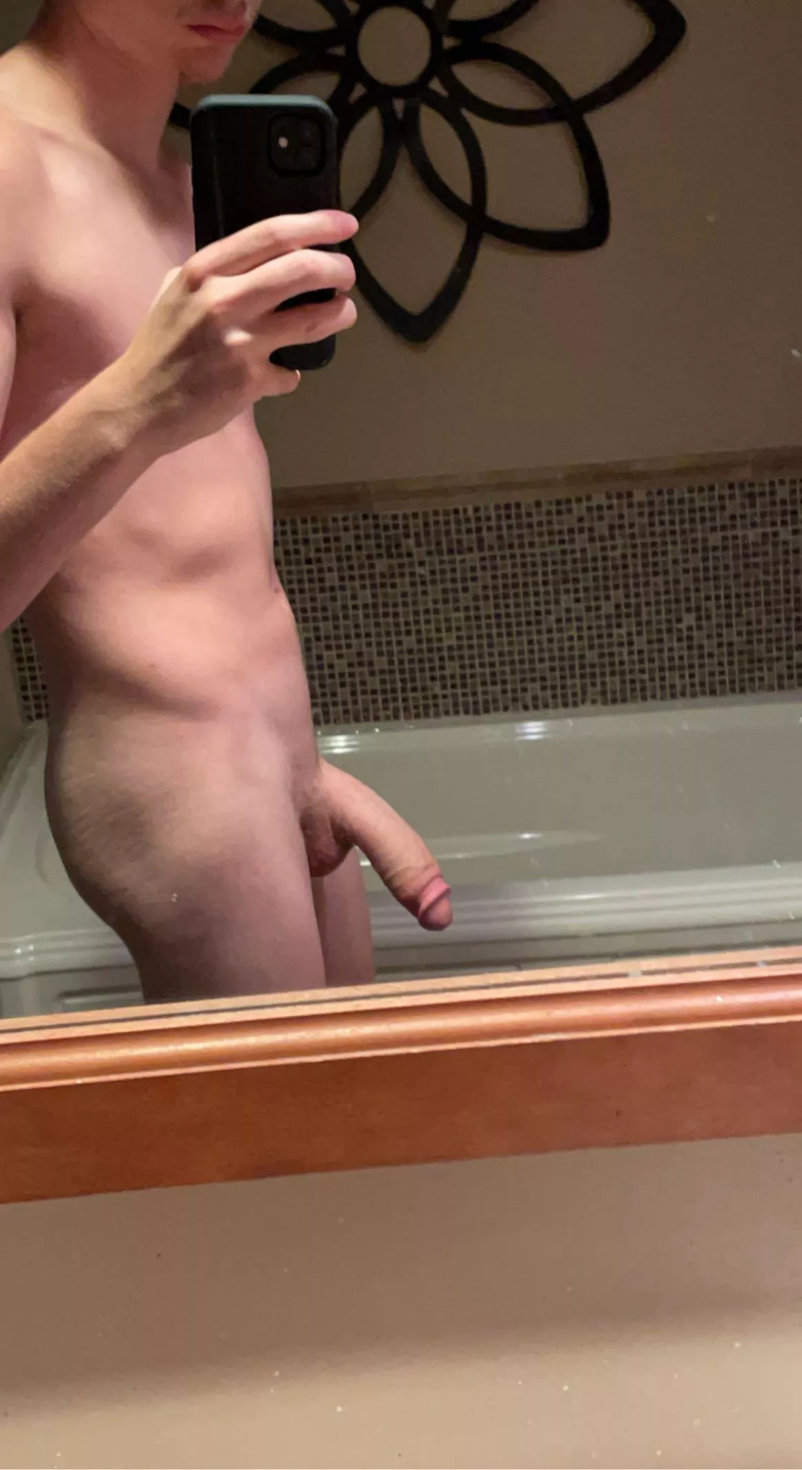 18 and not even fully hard what y’all think