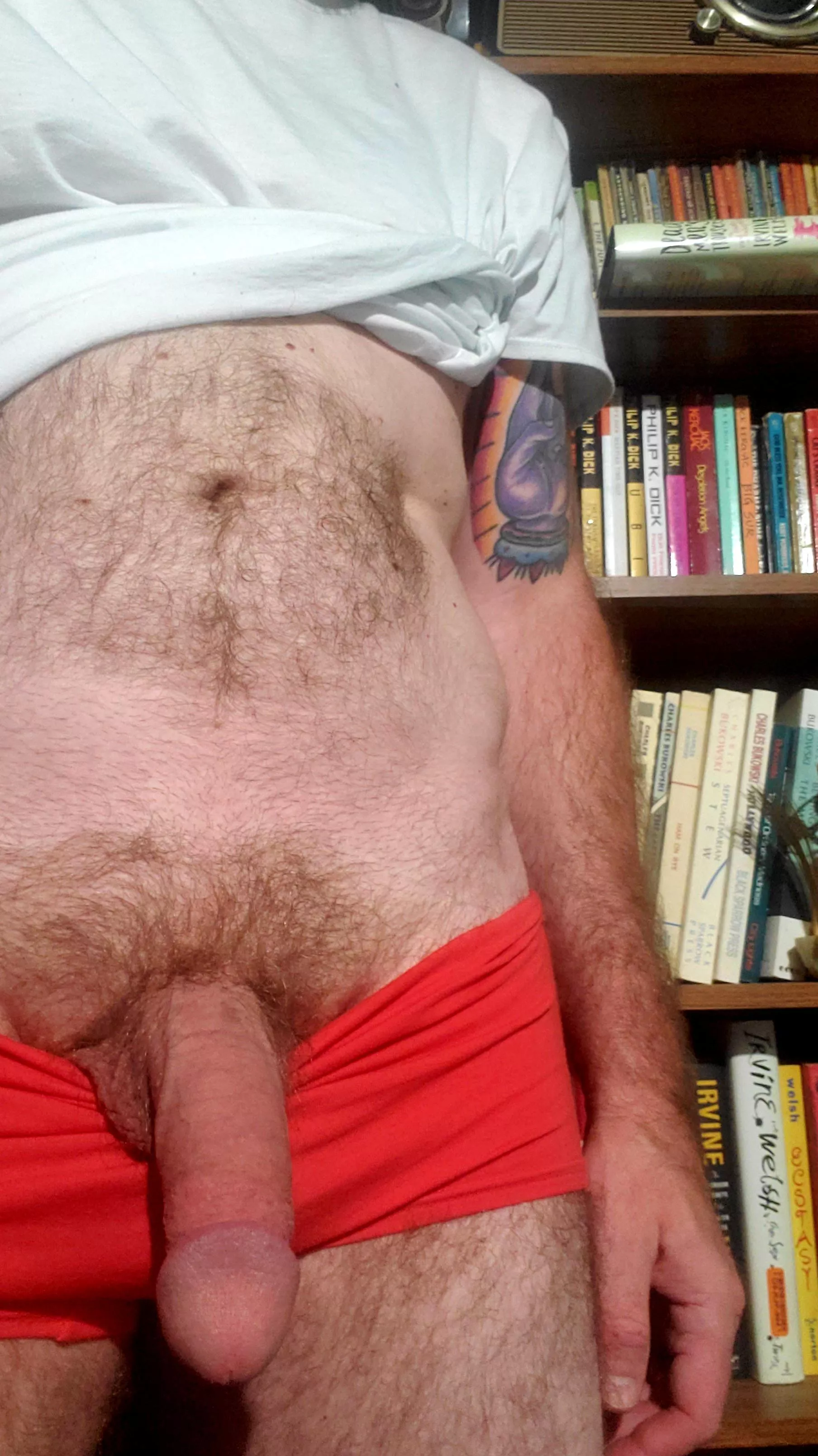 (54)Stepdaddy. I like to read before bed. What bedtime story are you whispering in my ear?