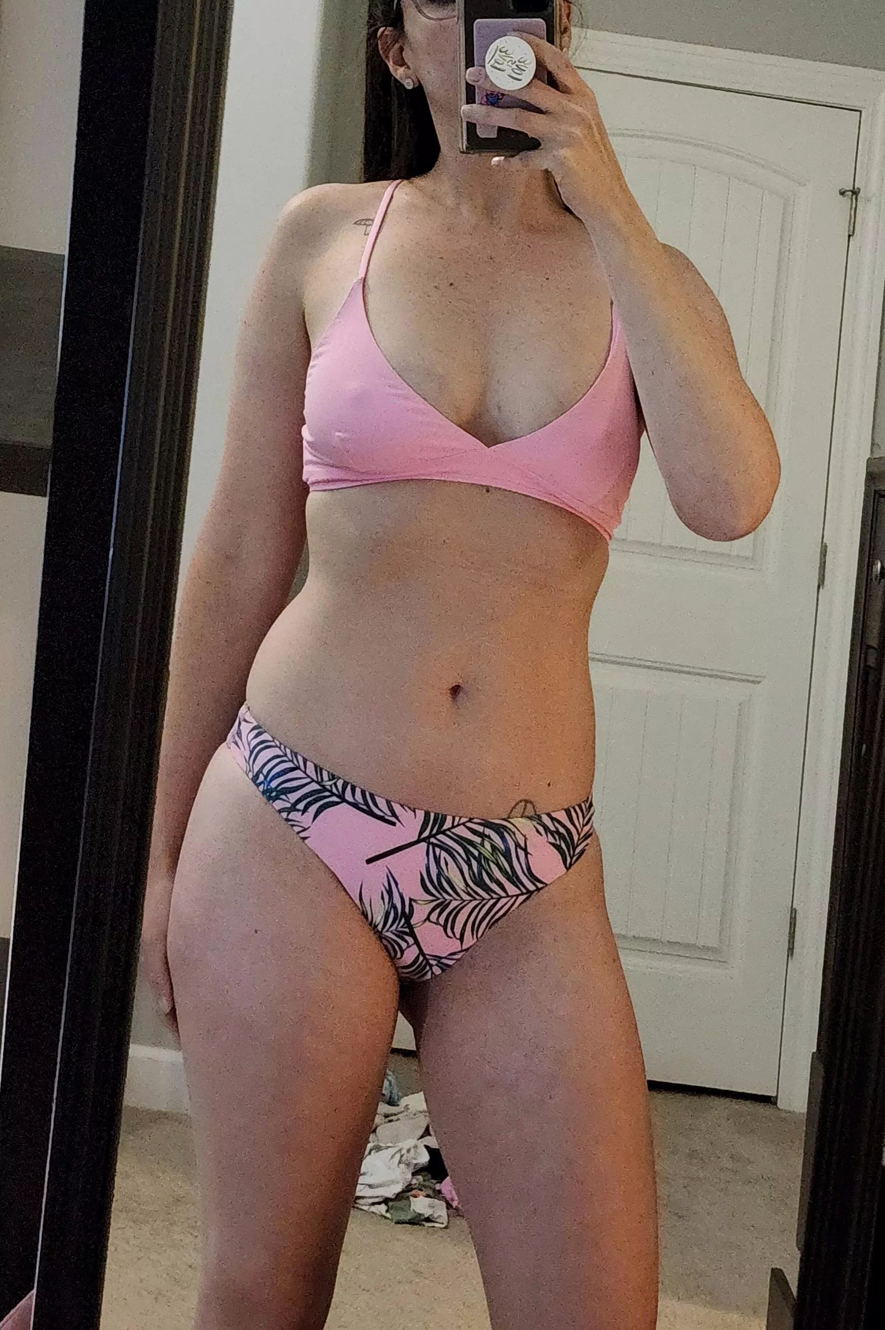 [F]eeling more and more comfortable putting my mombod into fun bikinis