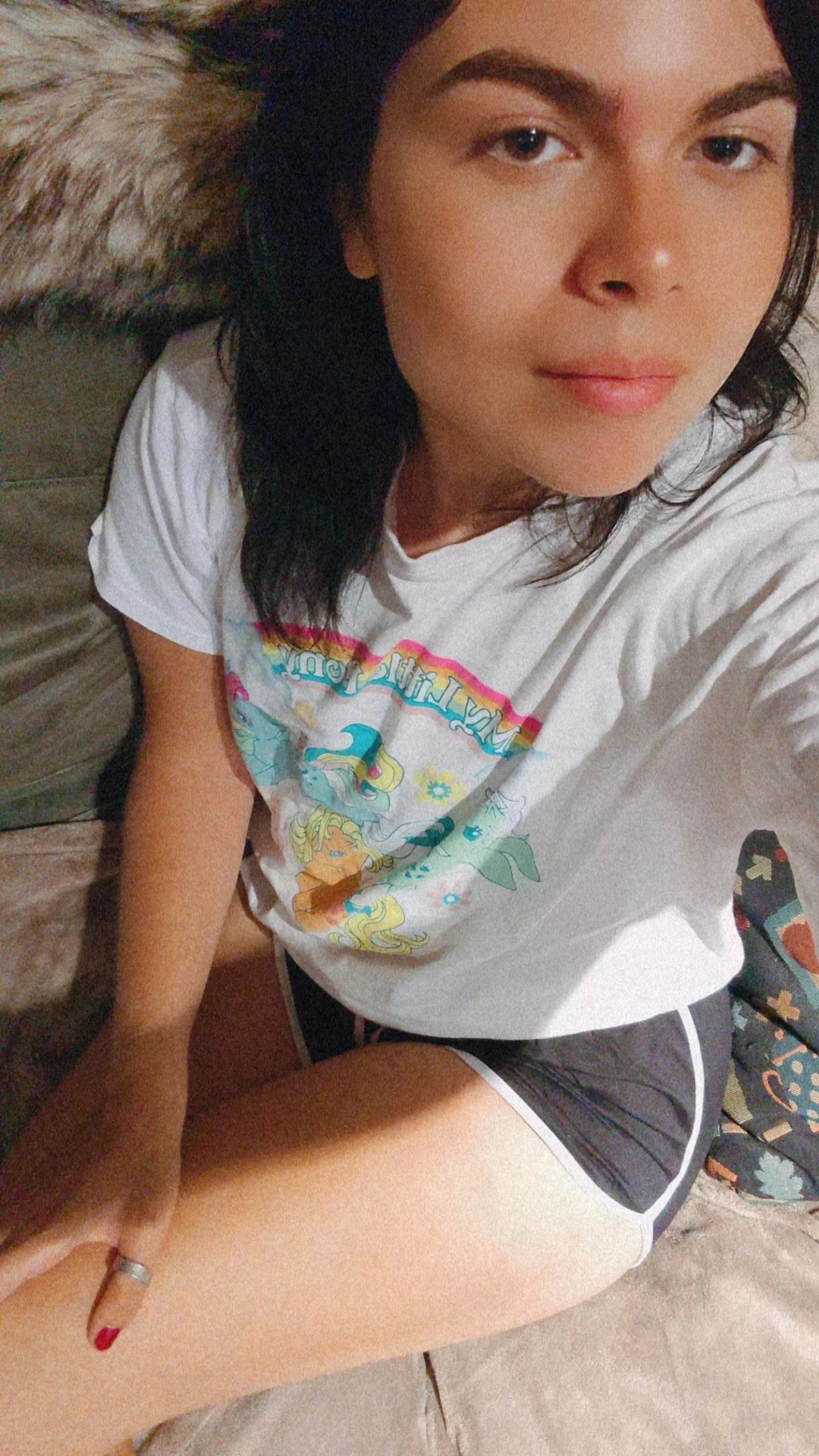 felt very cute in my pajamas :)