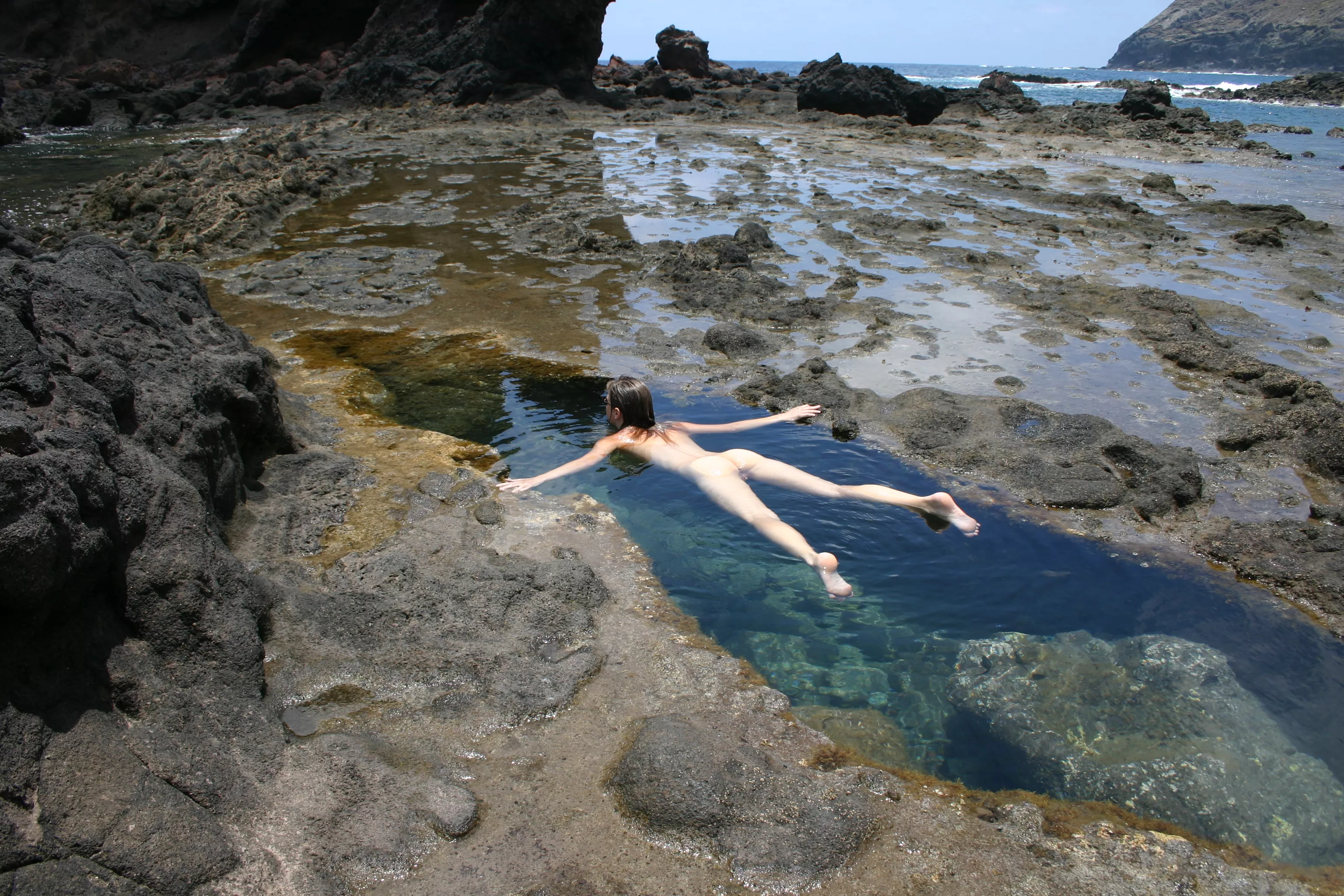 Floating around here all alone in the nature many years ago