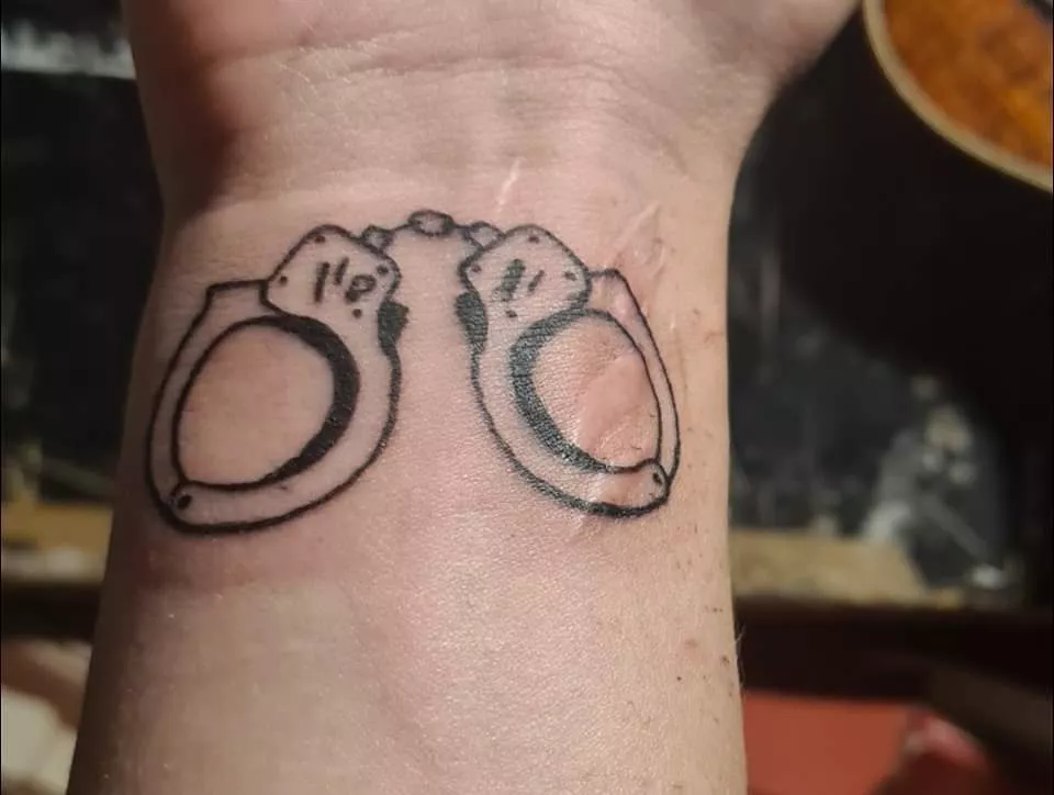 got my first bdsm tattoo.