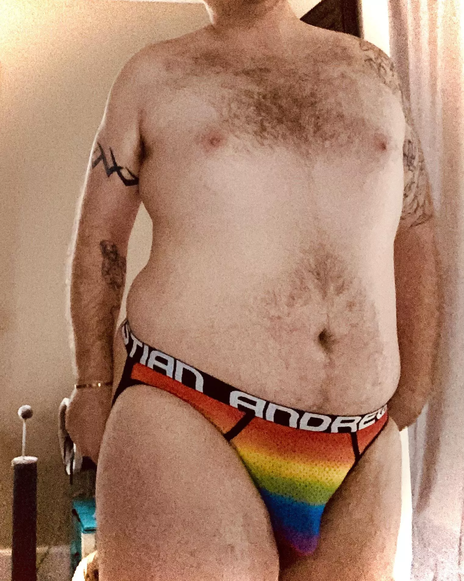 Love the rainbow jock, always so bright â˜ºï¸