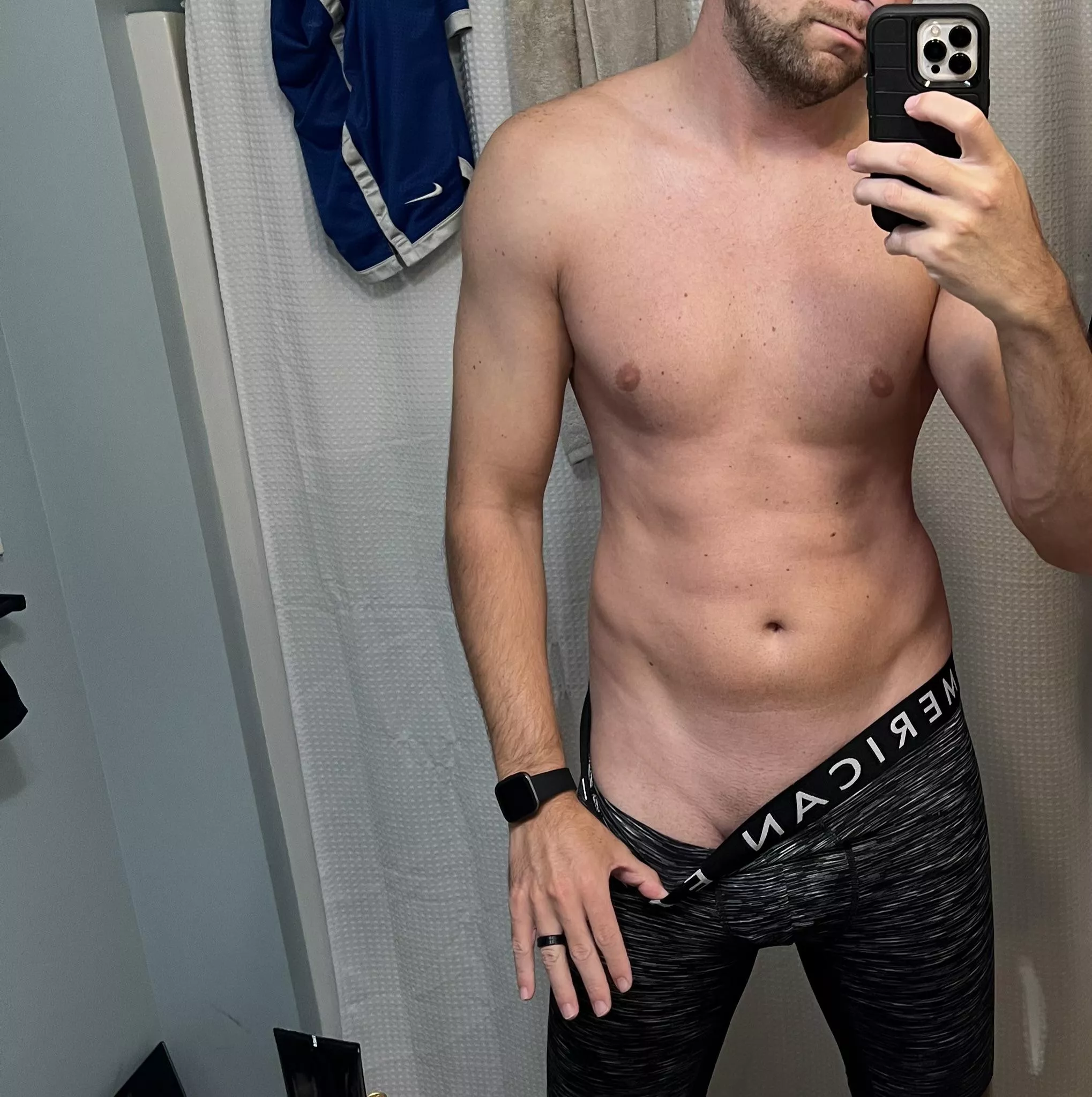 [m] about time for that shower