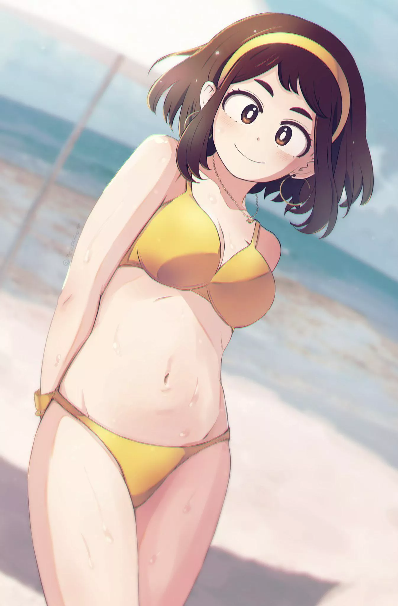 Ochako gold bikini (tooshiro10) [My Hero Academia]