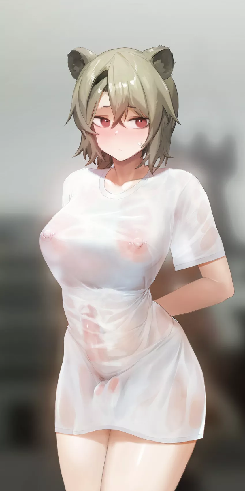 Absinthe's see thru shirt