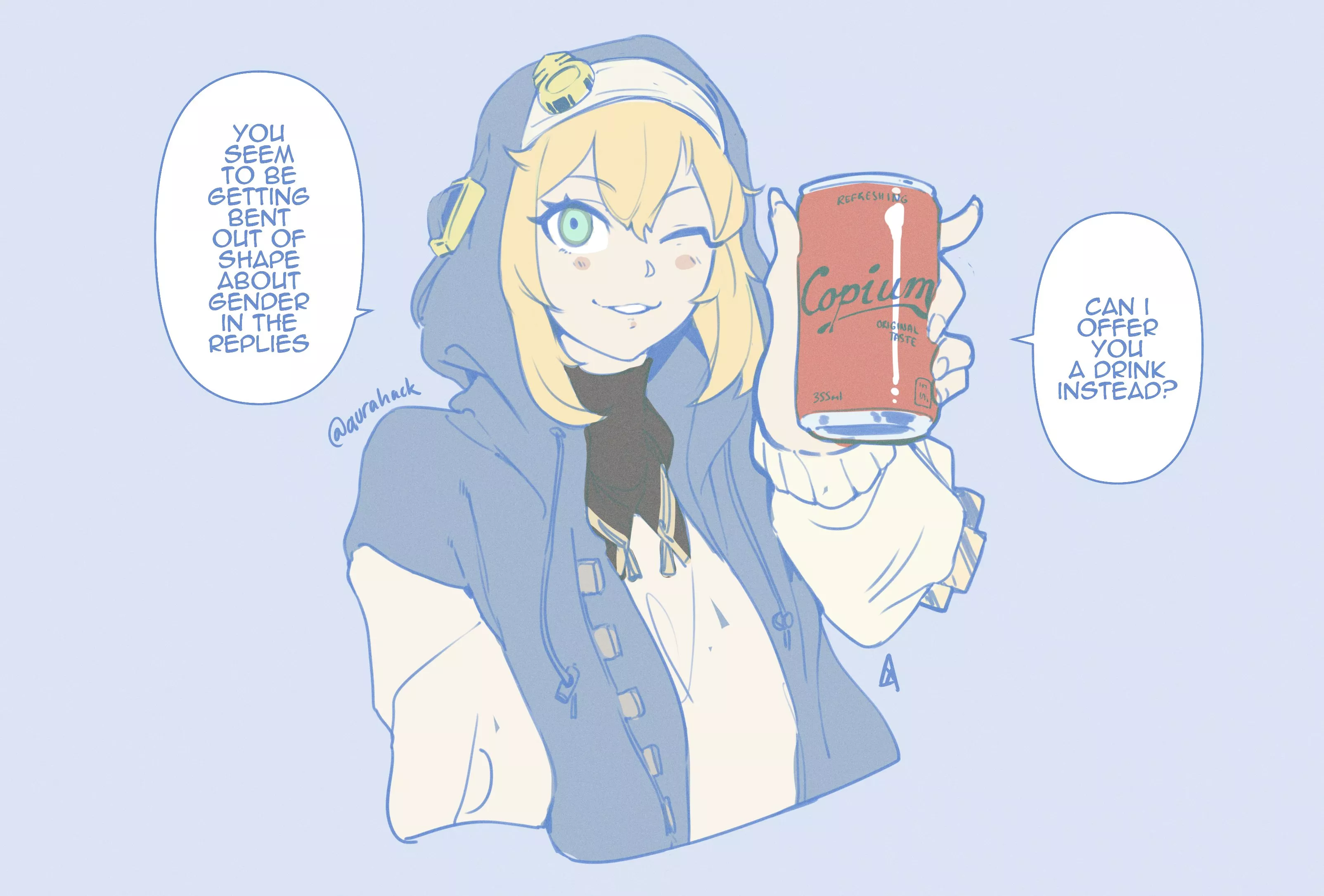 Bridget asks you to cool off