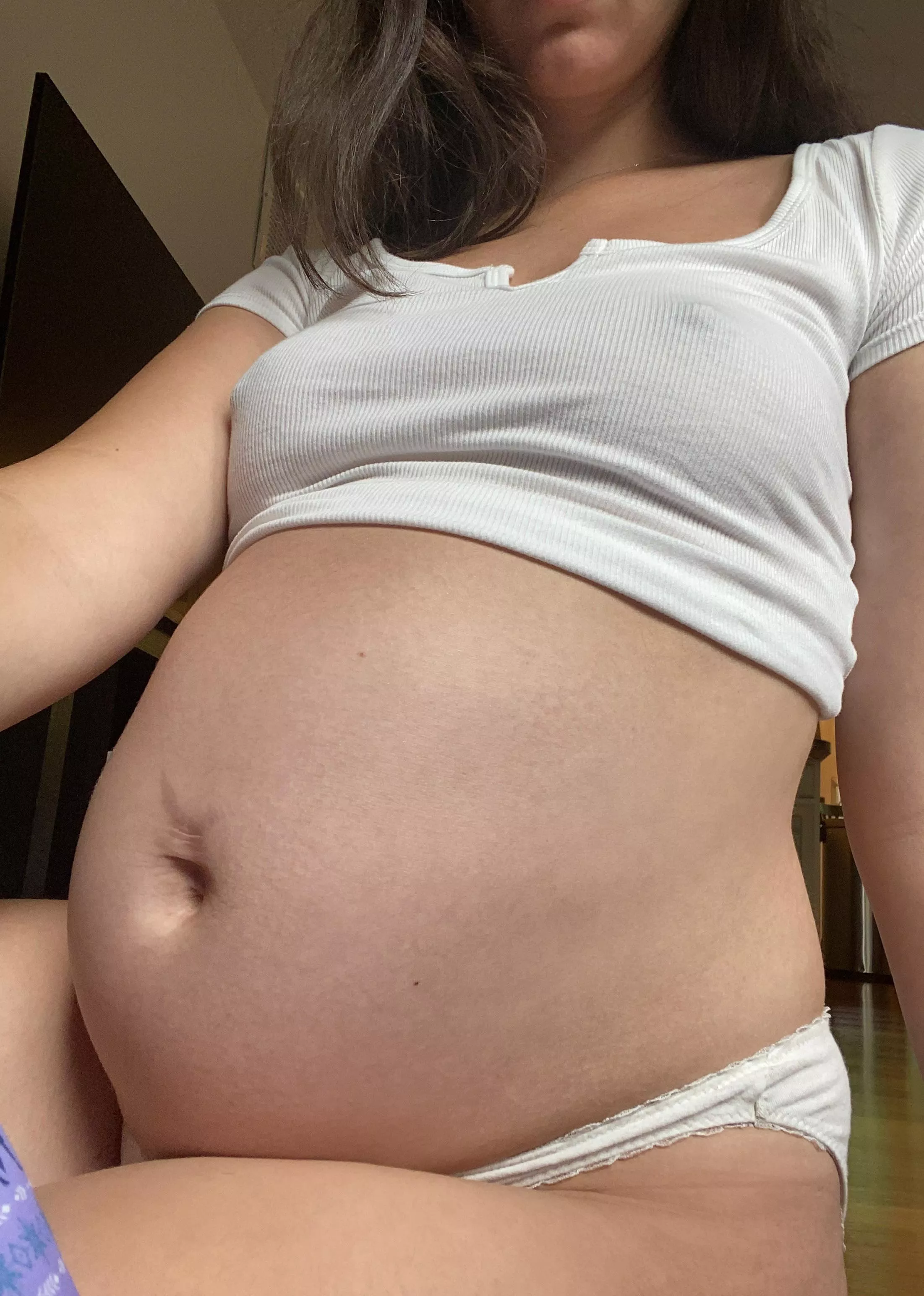 Does my pregnant body make you hard?