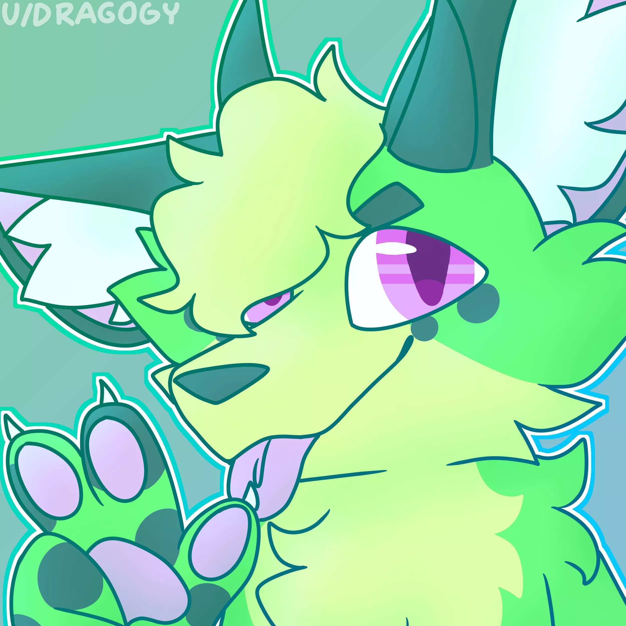 icon of my fox dude <3 art by me