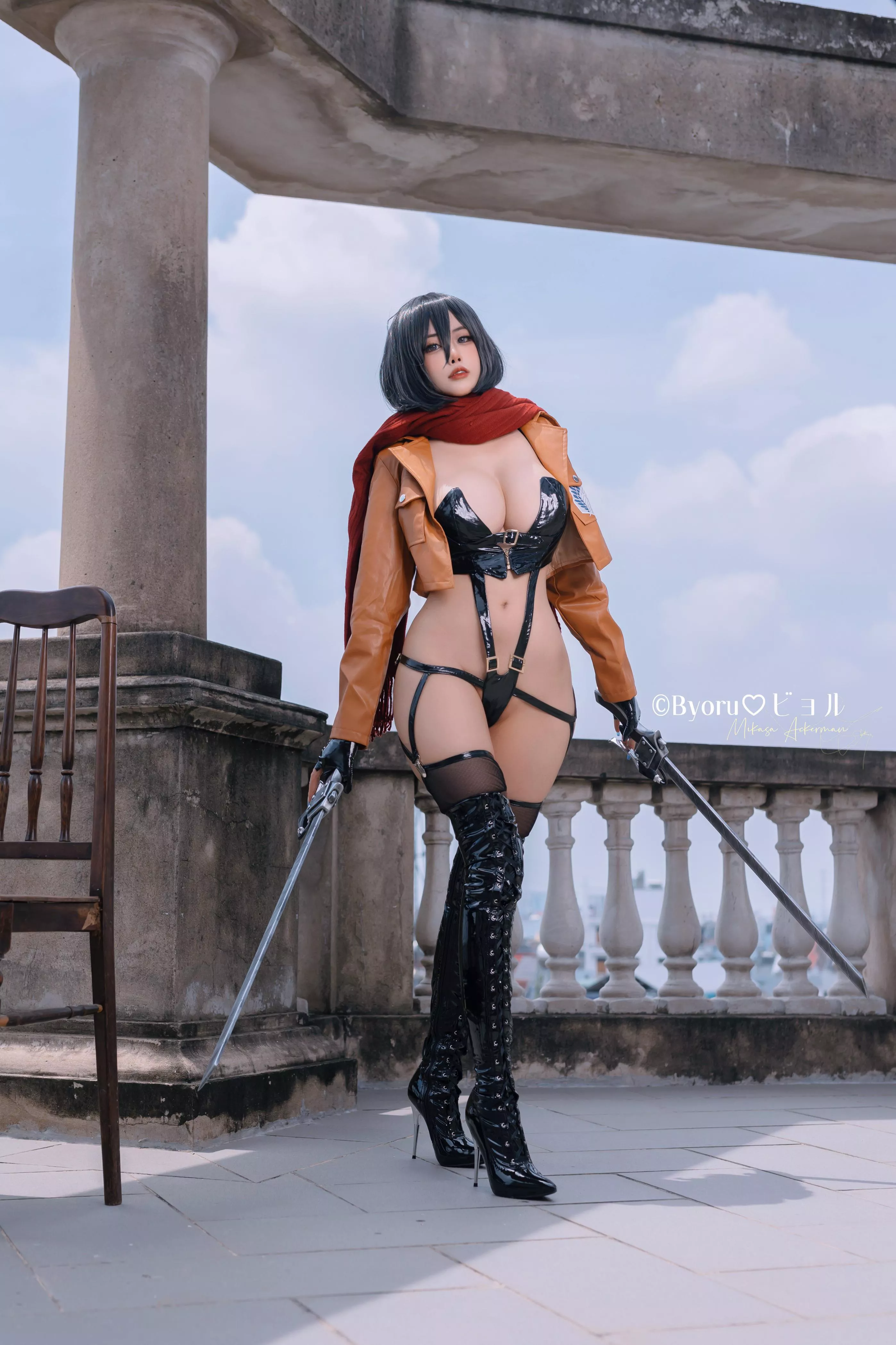 Mikasa cosplay by Byoru