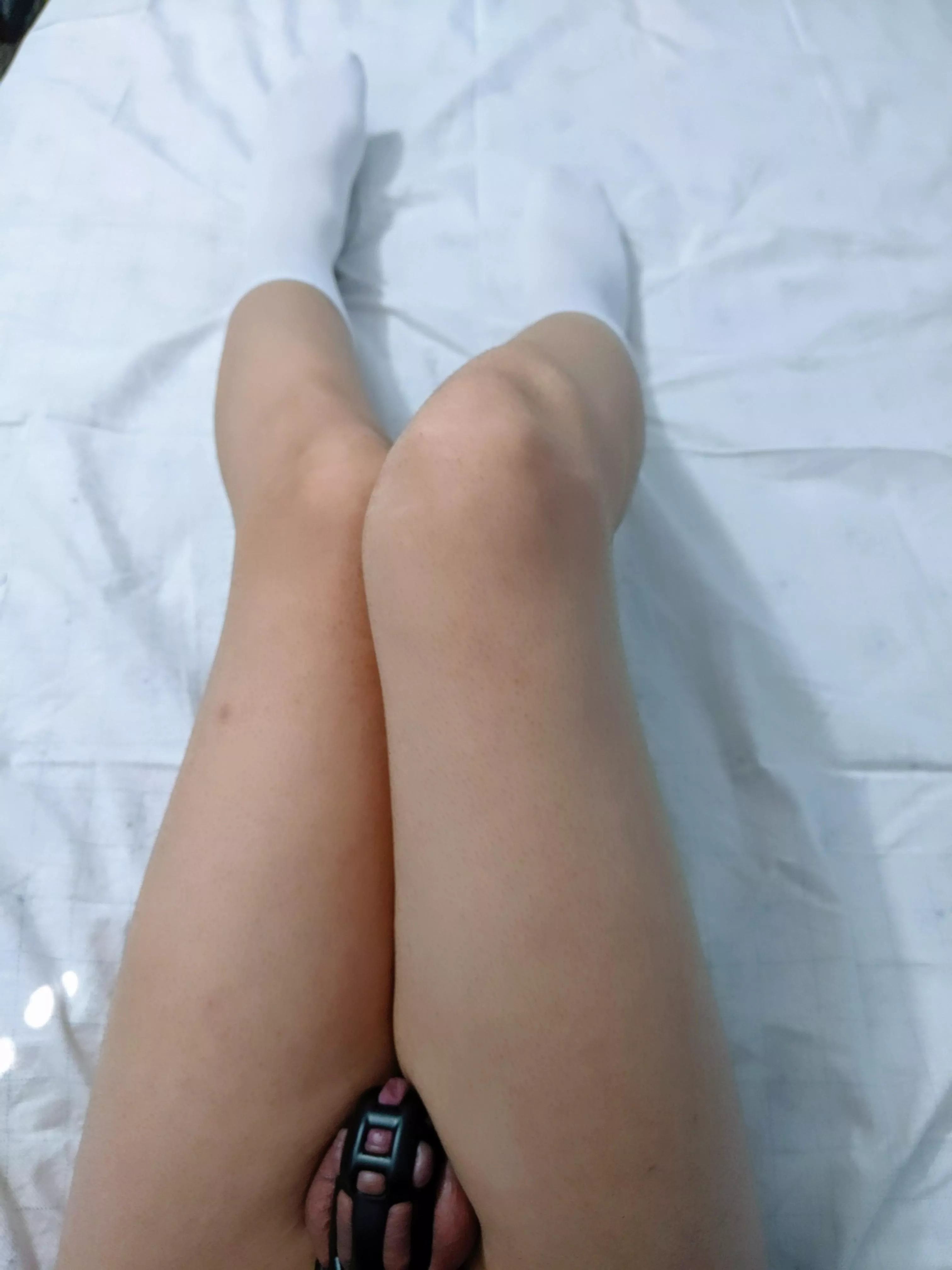 Someone said I have cum catching legs. Do you agree?