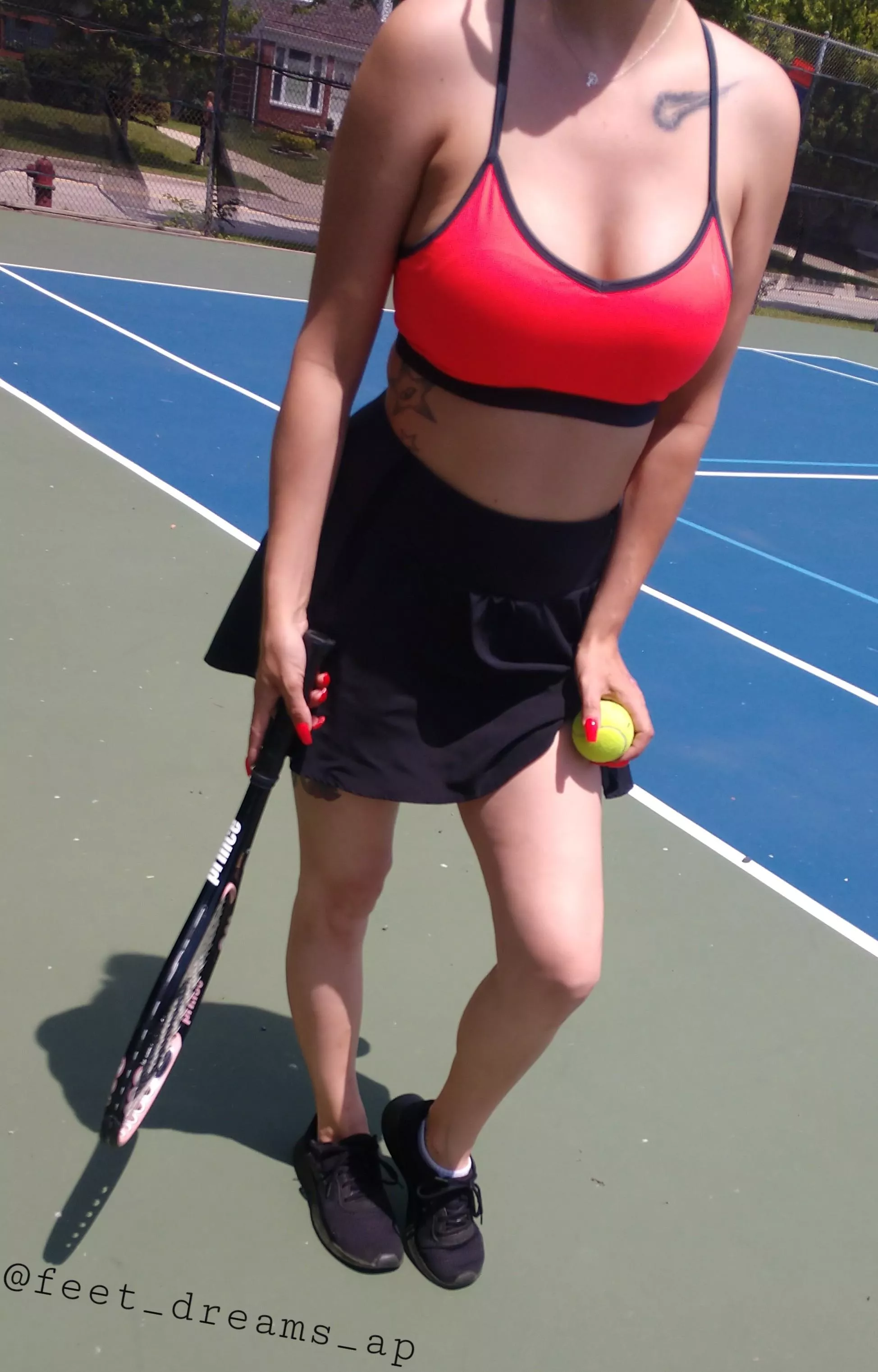 Up for a round of tennis? May get sweaty 😊