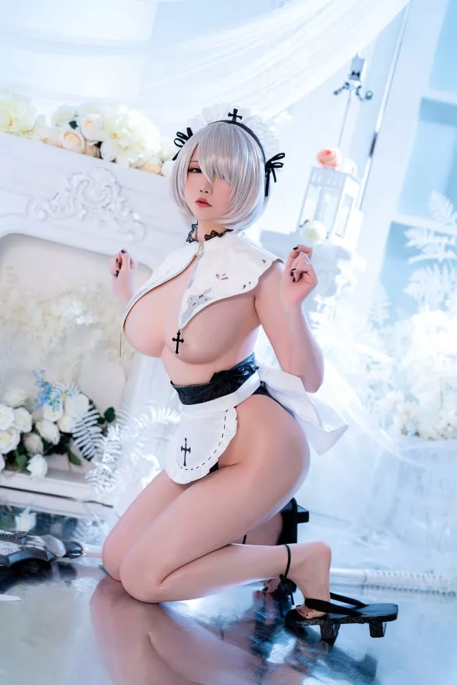 2B Nun (Nier Automata) by Hoshilily