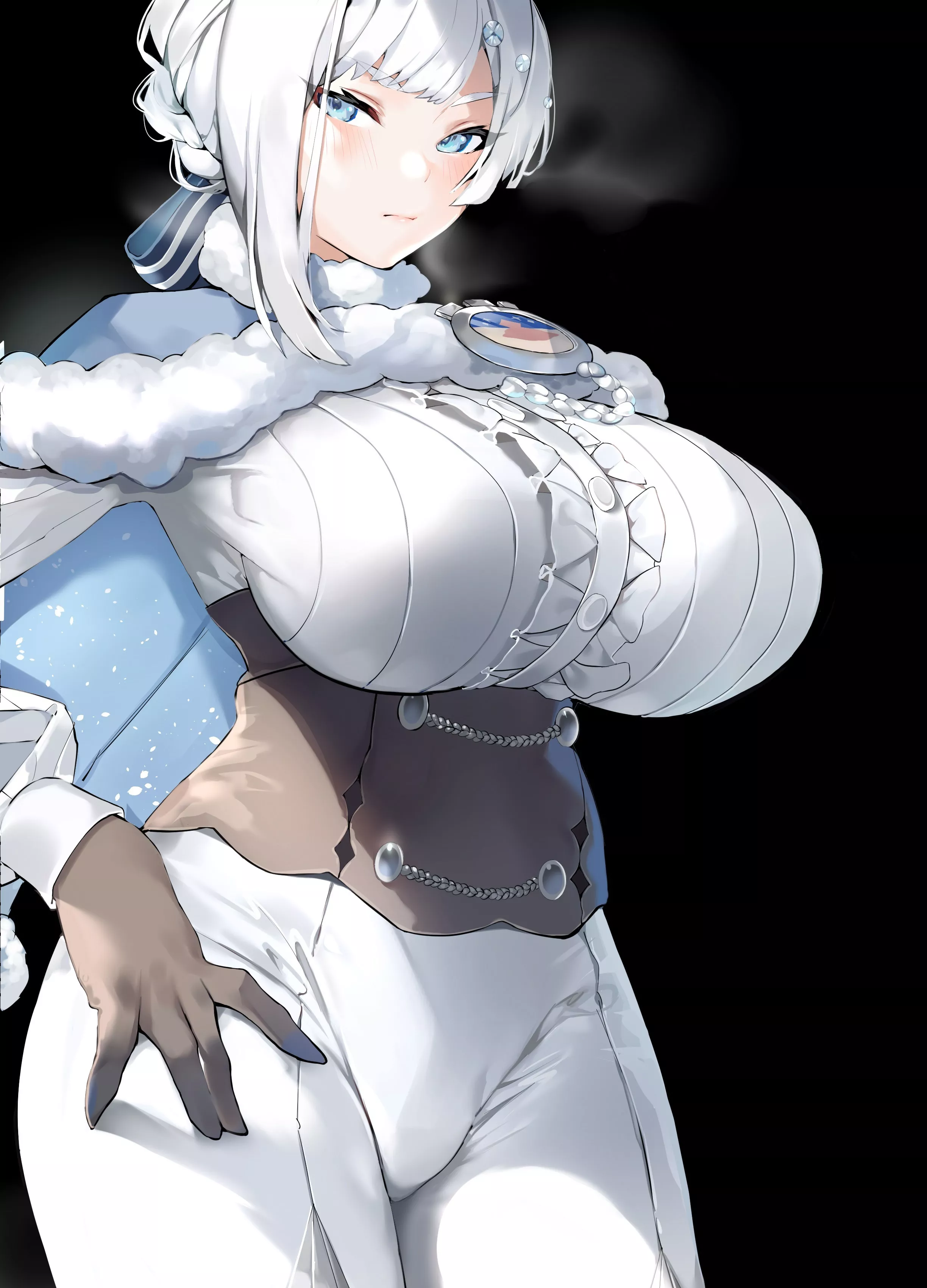 Akershus Fortress Lewd Body Blush (Inushima) [Oshiro Project ]