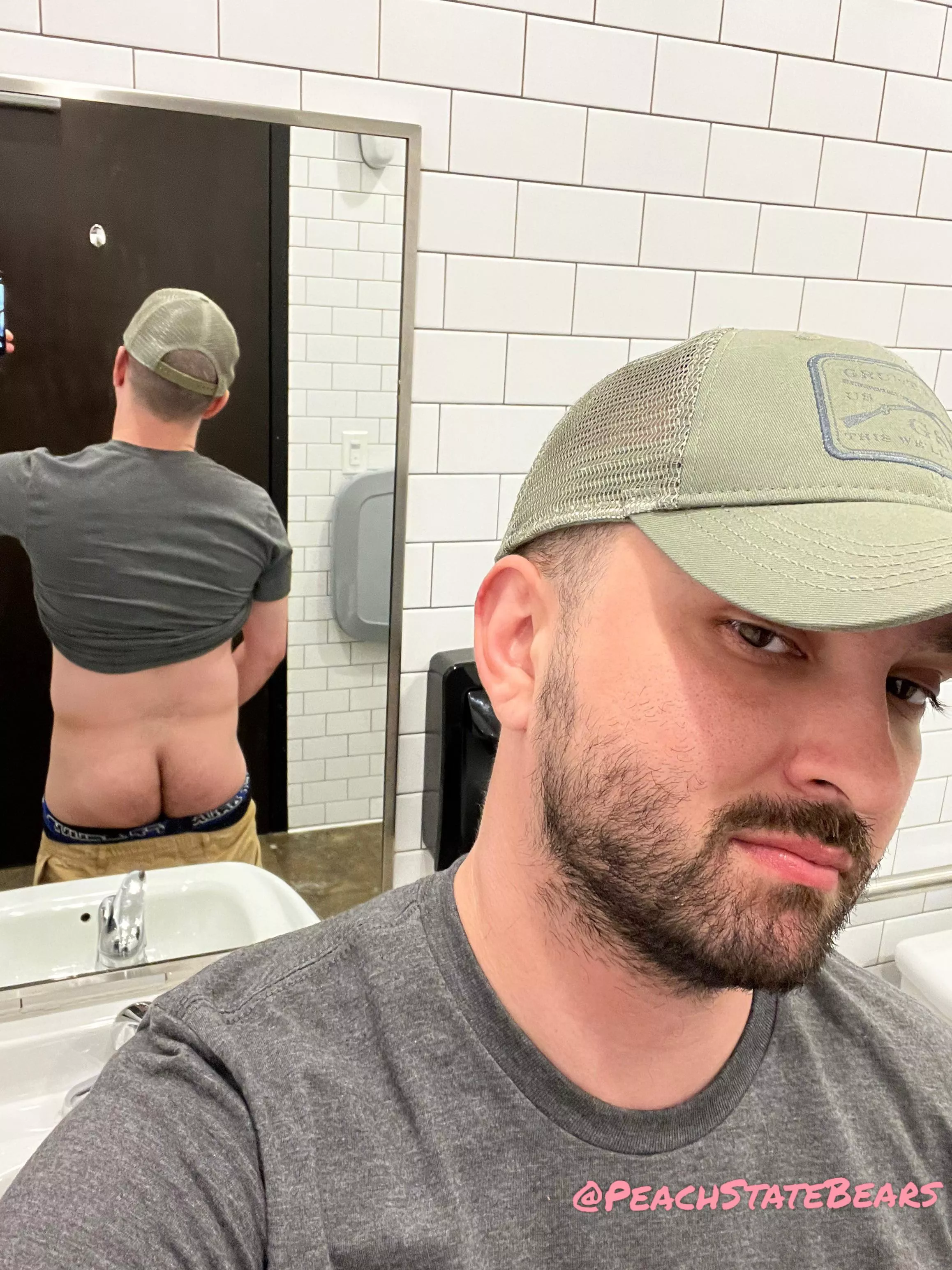 Another mirror, another ass shot.