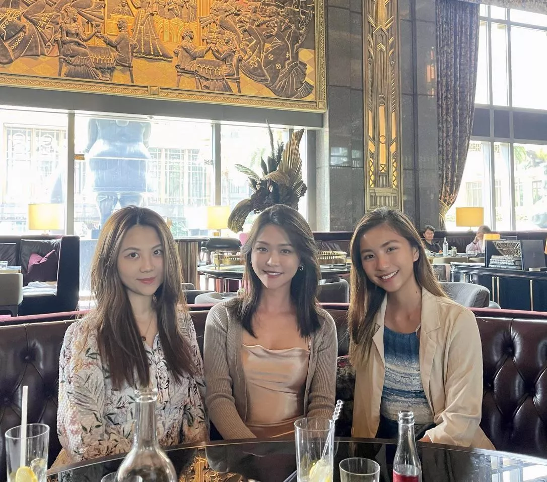 Asian Trio at Brunch