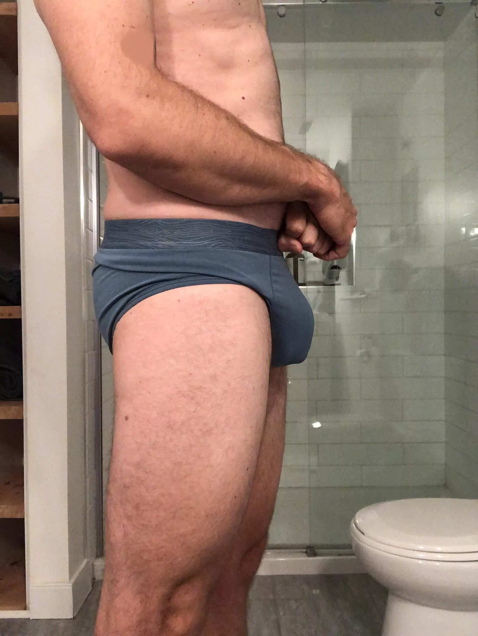 Blue briefs