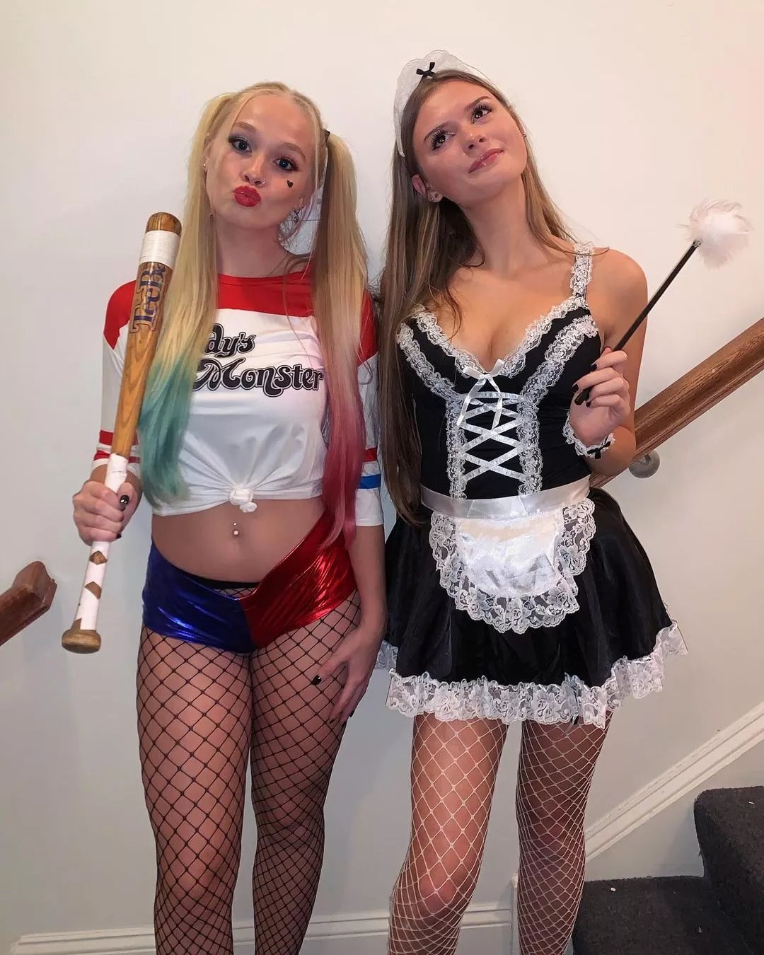 Harley Quinn & maid