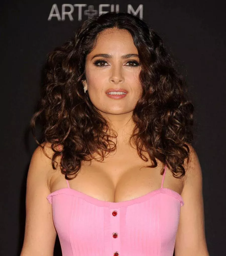 In honor of Salma Hayek's birthday I will drain my balls until they hurt. Come help me?