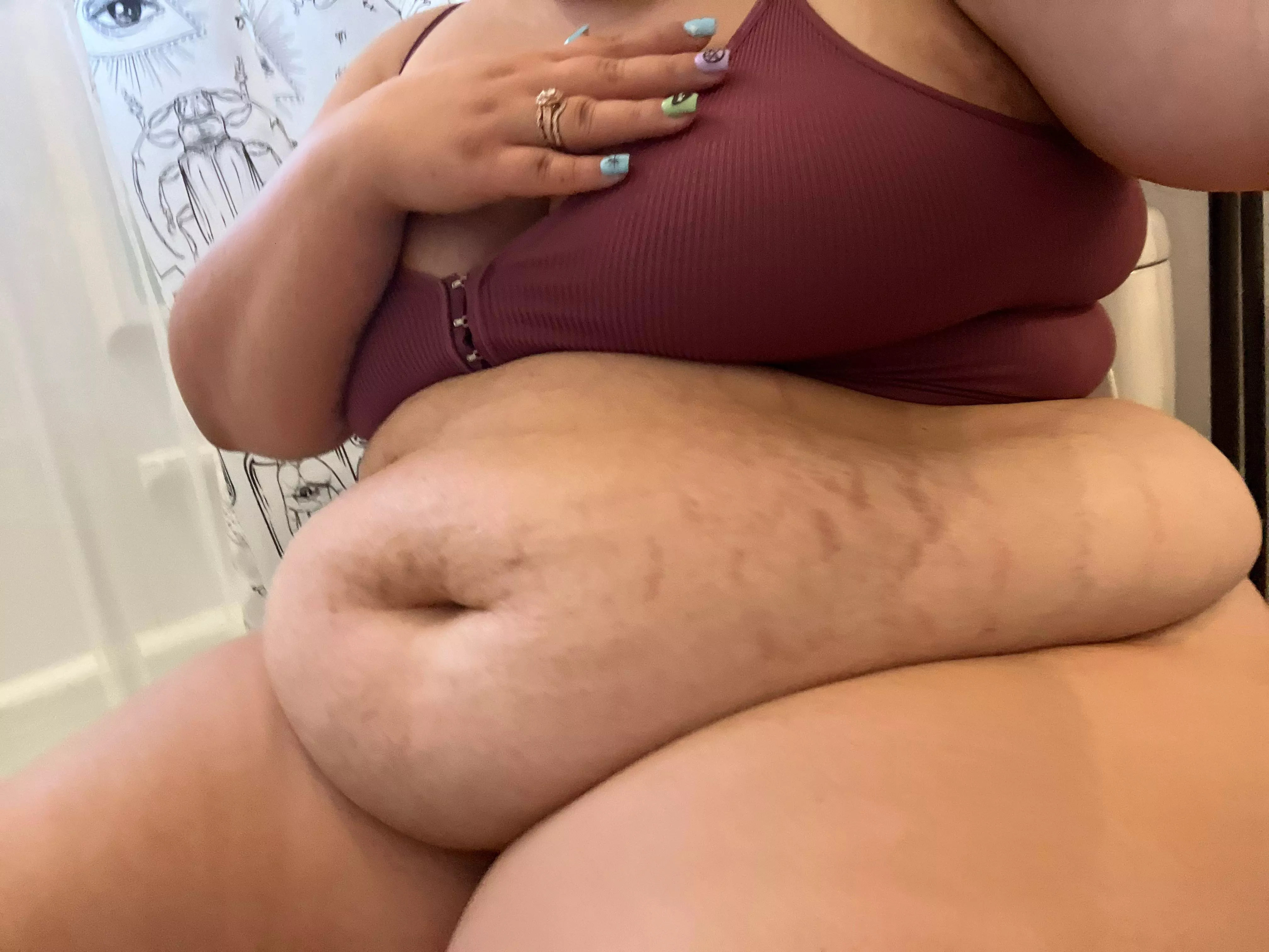 Love my curves and stretch marks. ðŸ¥°