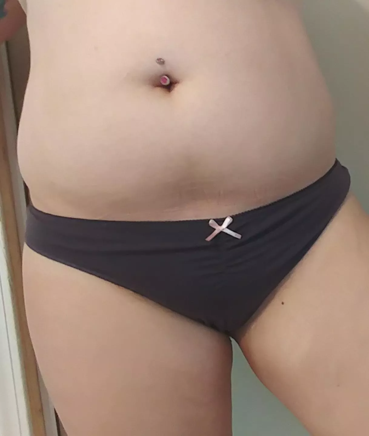 [selling] Dark gray cotton thong for your sniffing pleasure! Message me to get your wear started today!