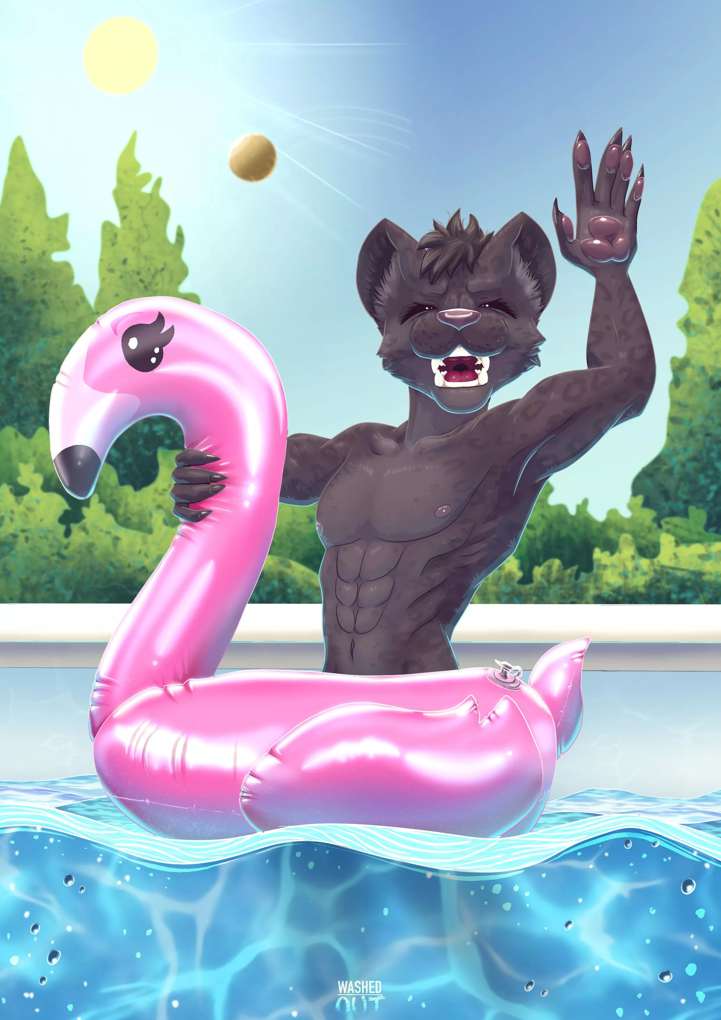 Summerâ€™s almost over, time for one last jump in the pool!