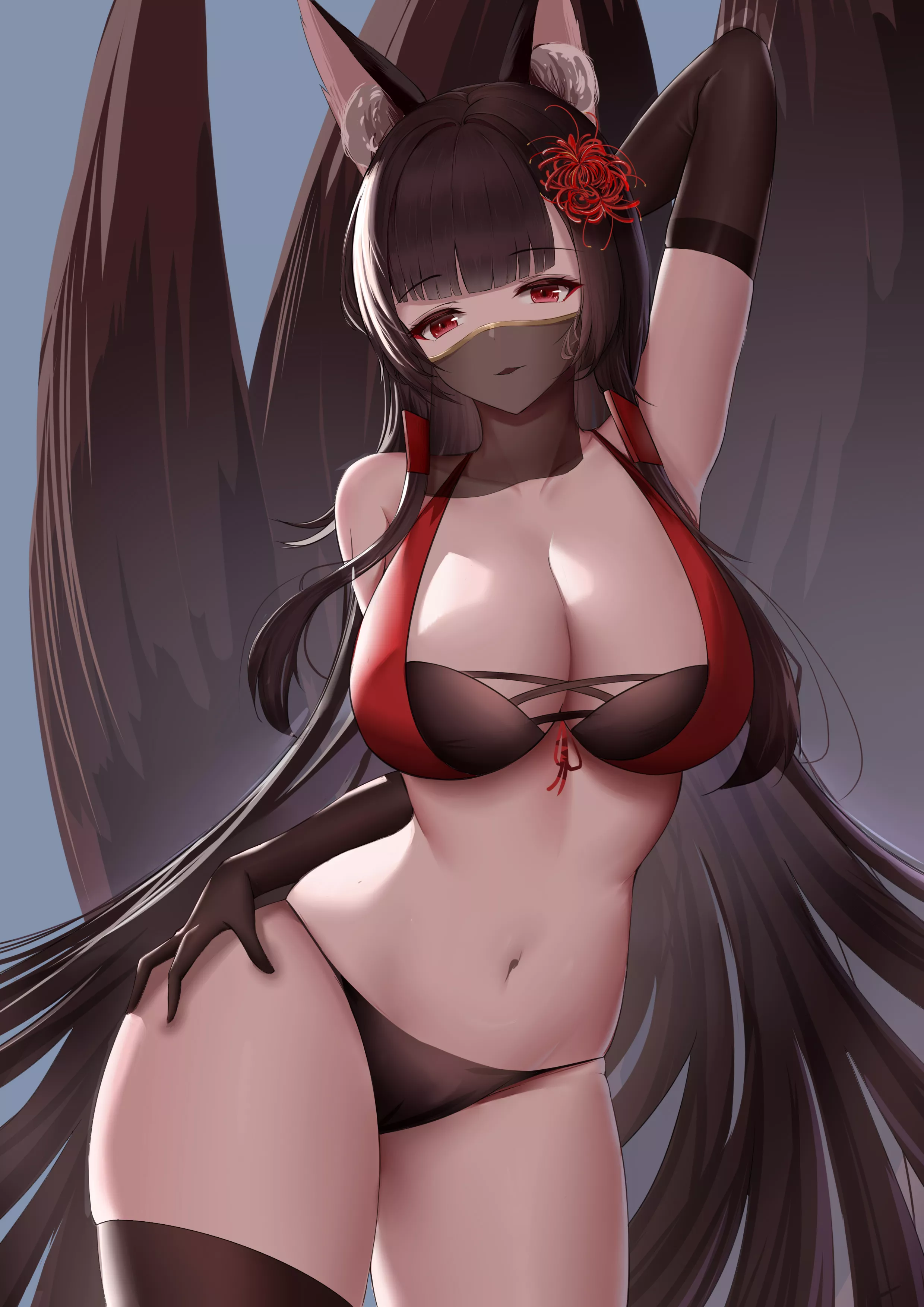 swimsuit Akagi [Azur Lane]