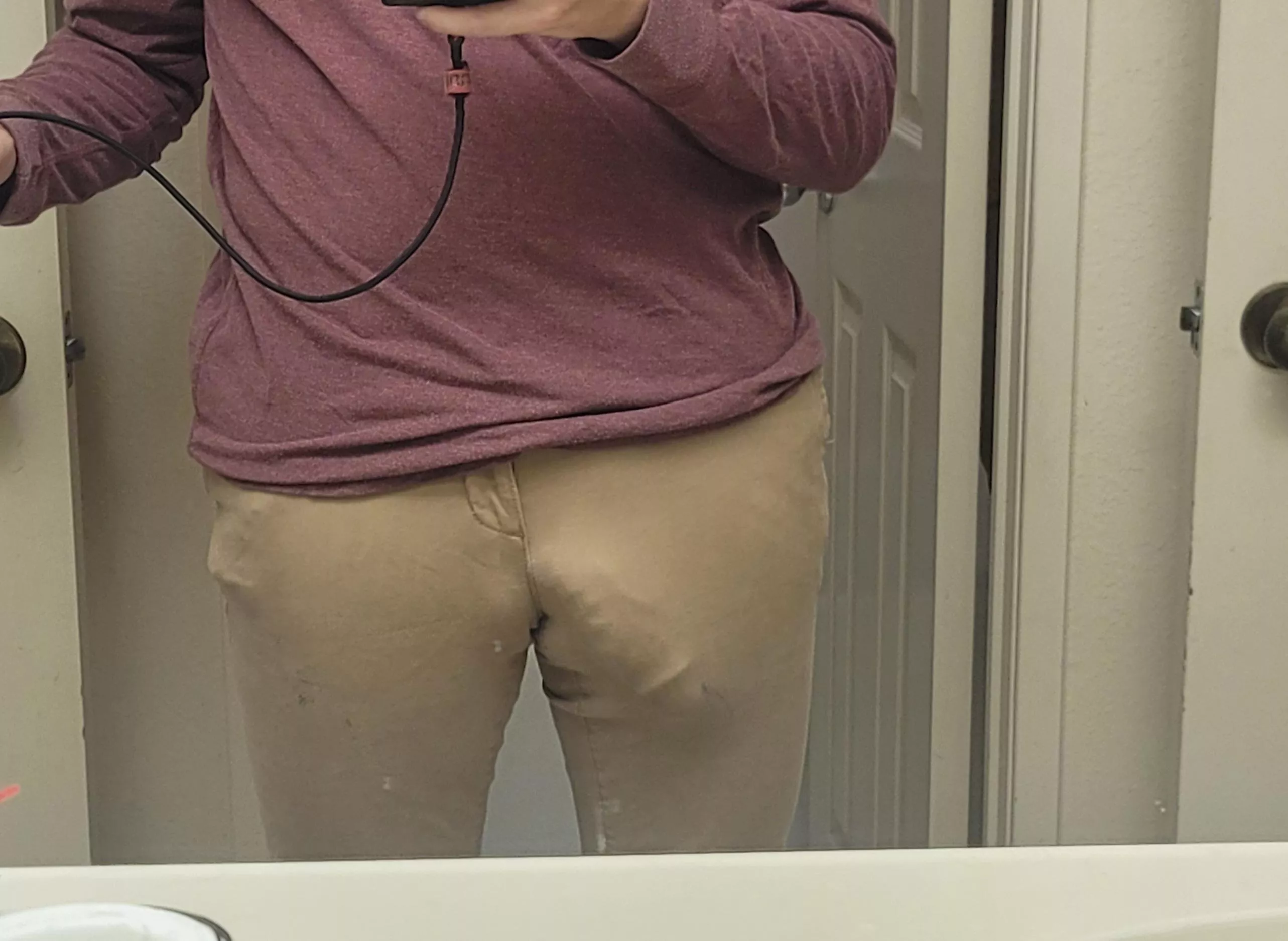 tight pants and thick cocks don't work well together. or... do they?