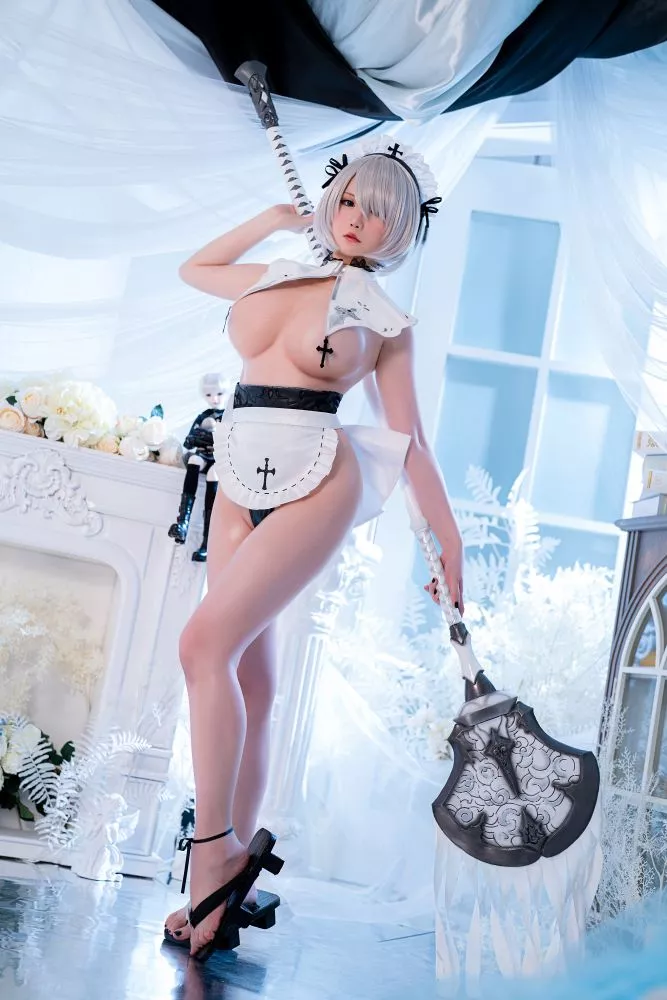 2B Nun (Nier Automata) by Hoshilily