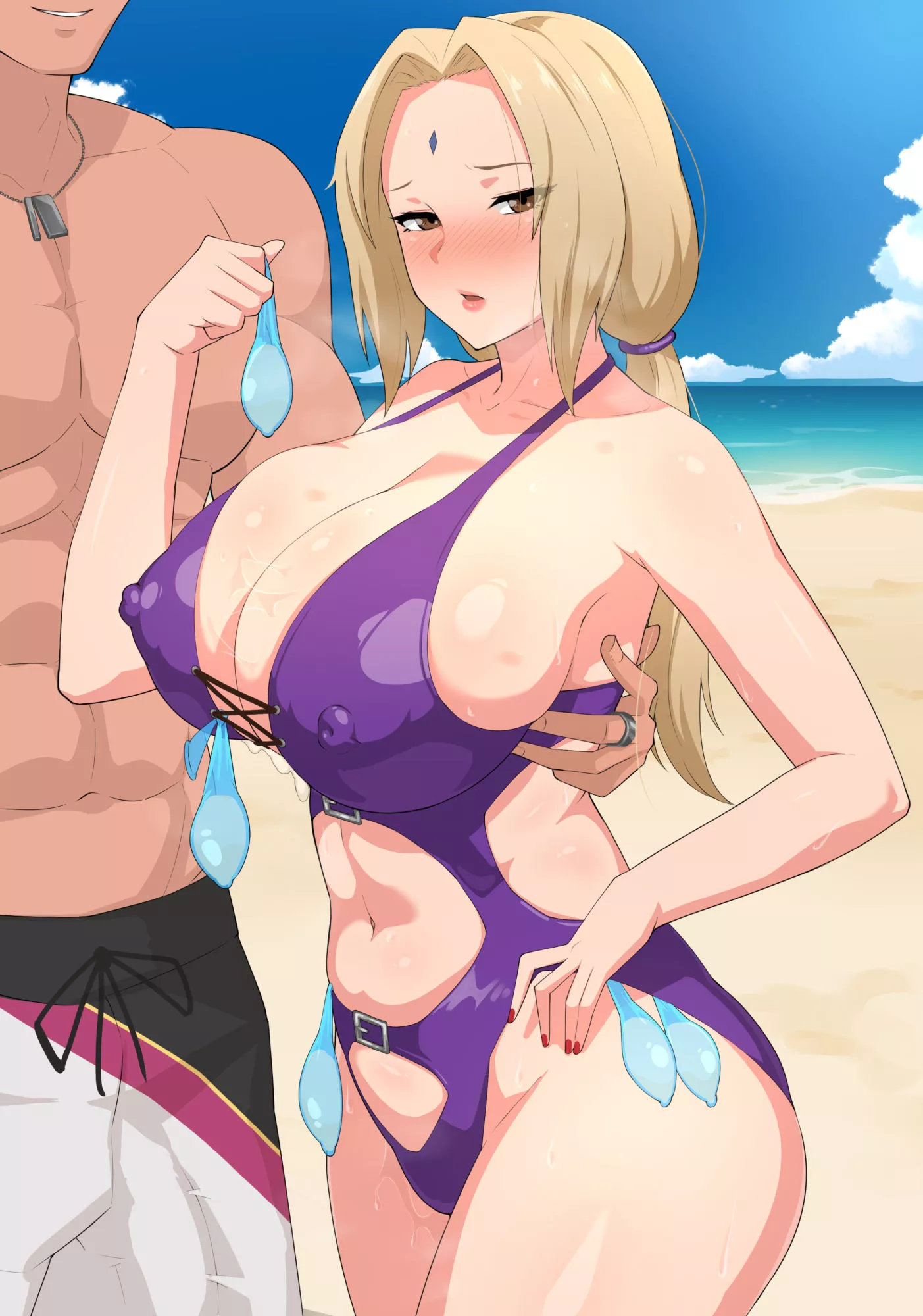 Beach Trip with Tsunade (lancer24ac)