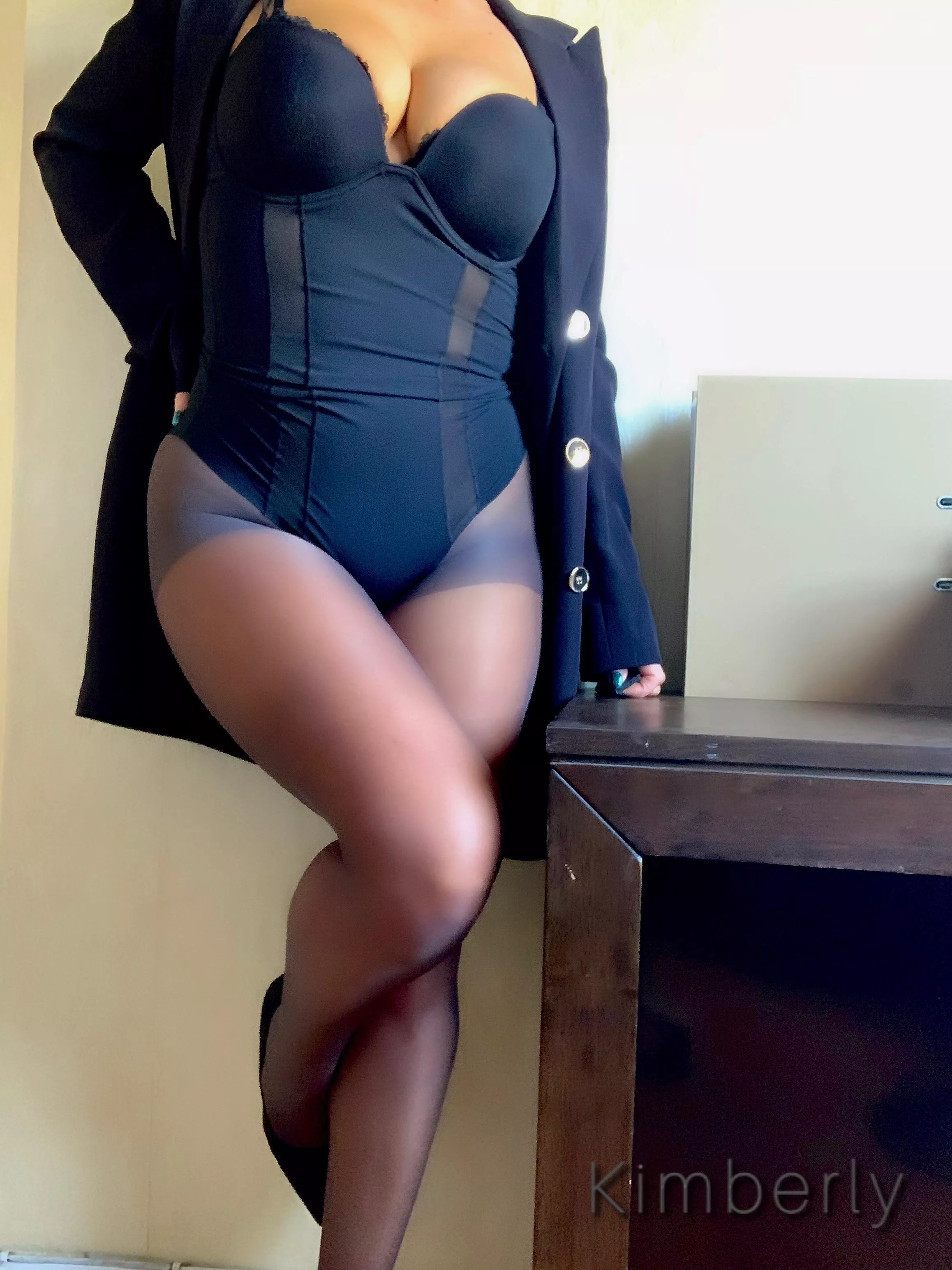 Bodysuit and nylons 💕💕💕