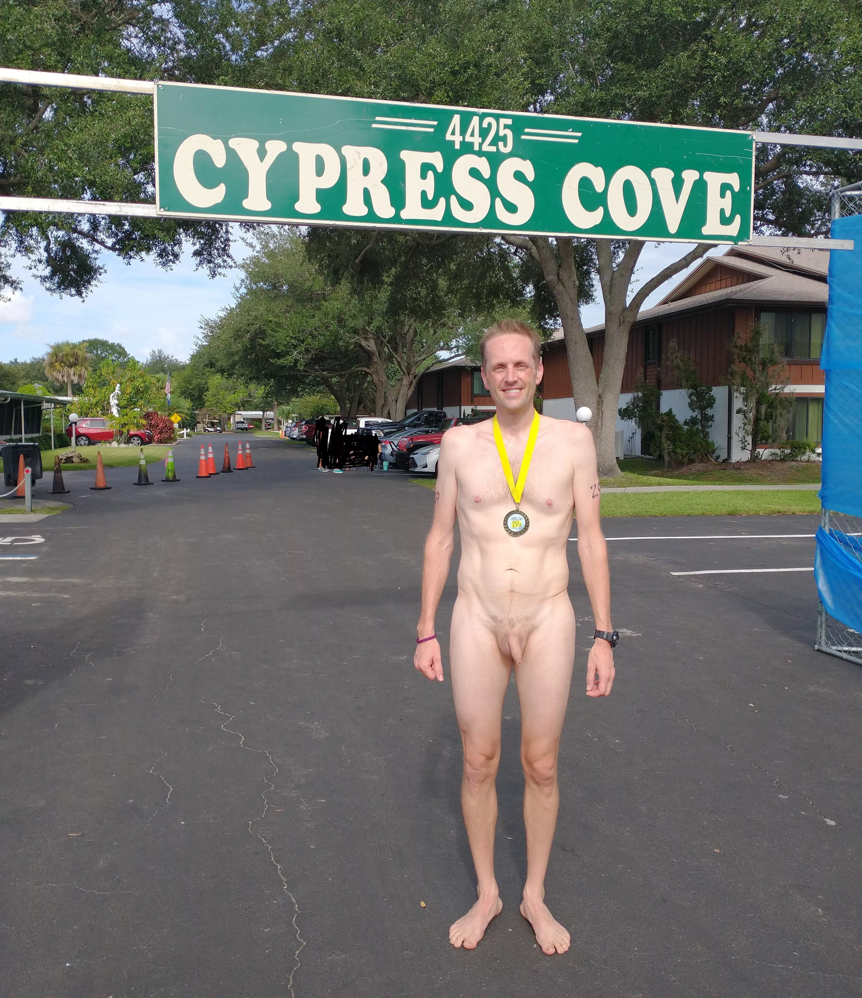 Cypress Cove nude 5k was fun!